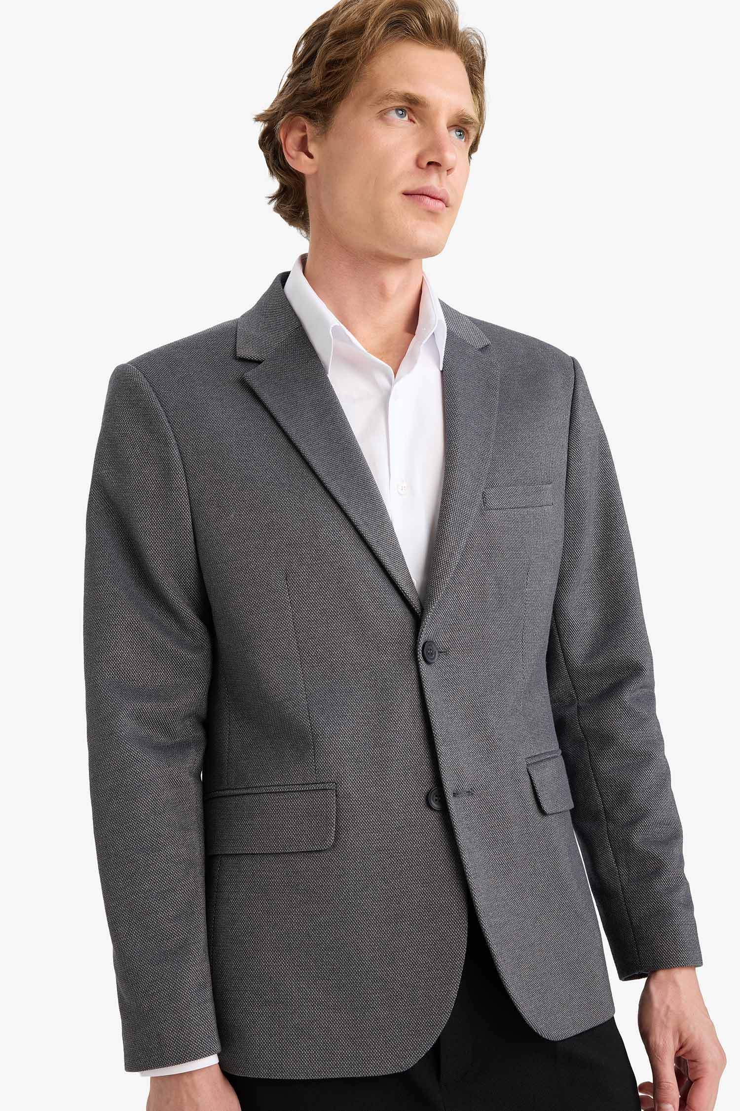 Slim Fit Blazer Ceket