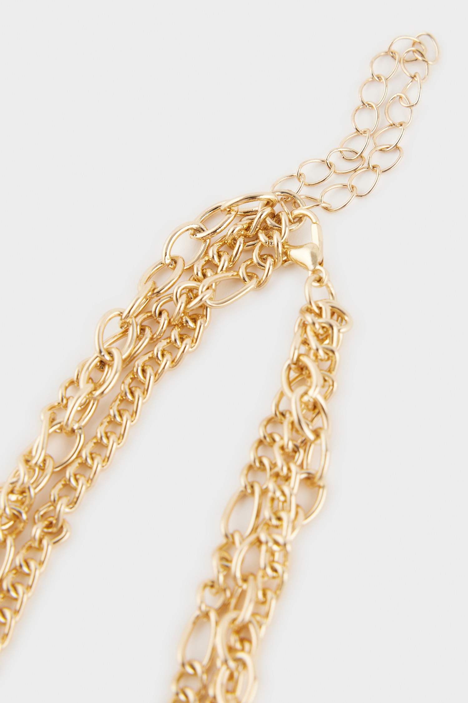 Kadın 3'lü Gold Kolye