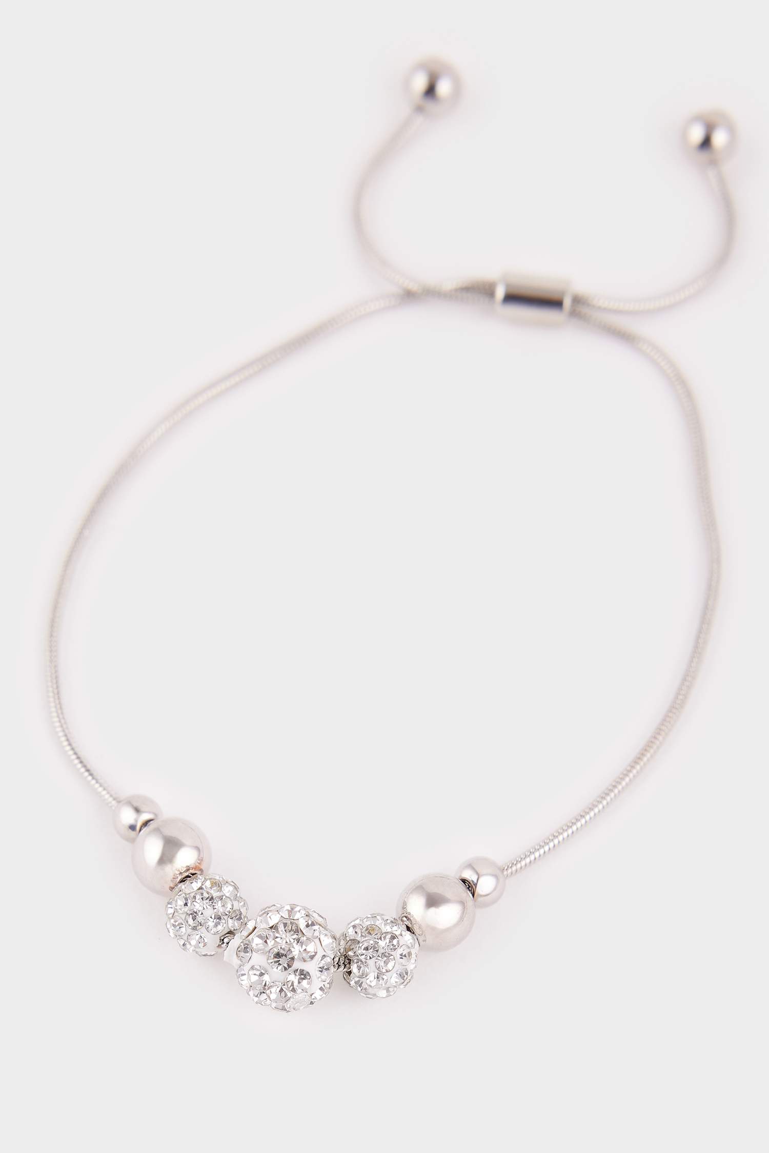 Kadın Silver Asansörlü Ayarlanabilir Bileklik