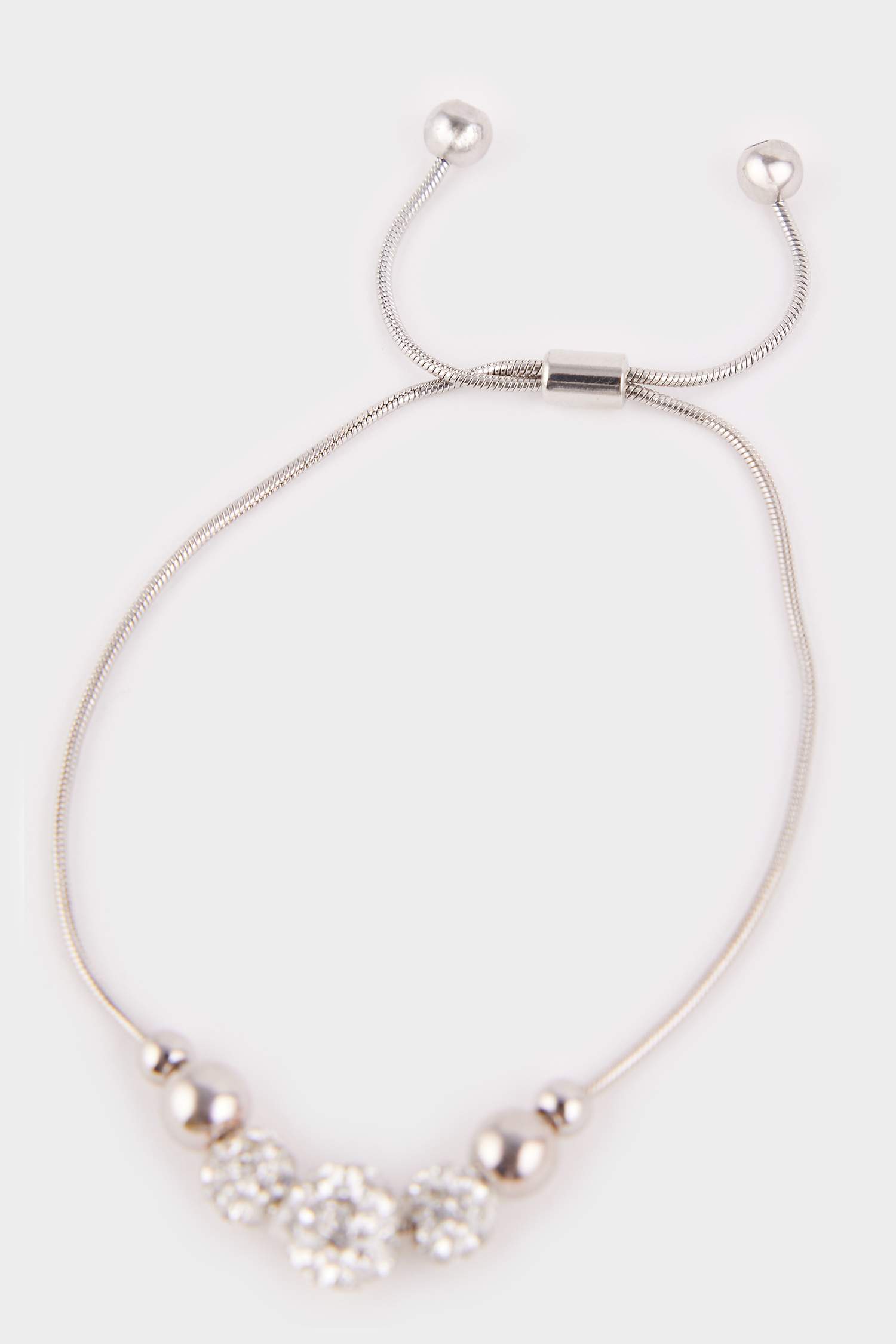 Kadın Silver Asansörlü Ayarlanabilir Bileklik