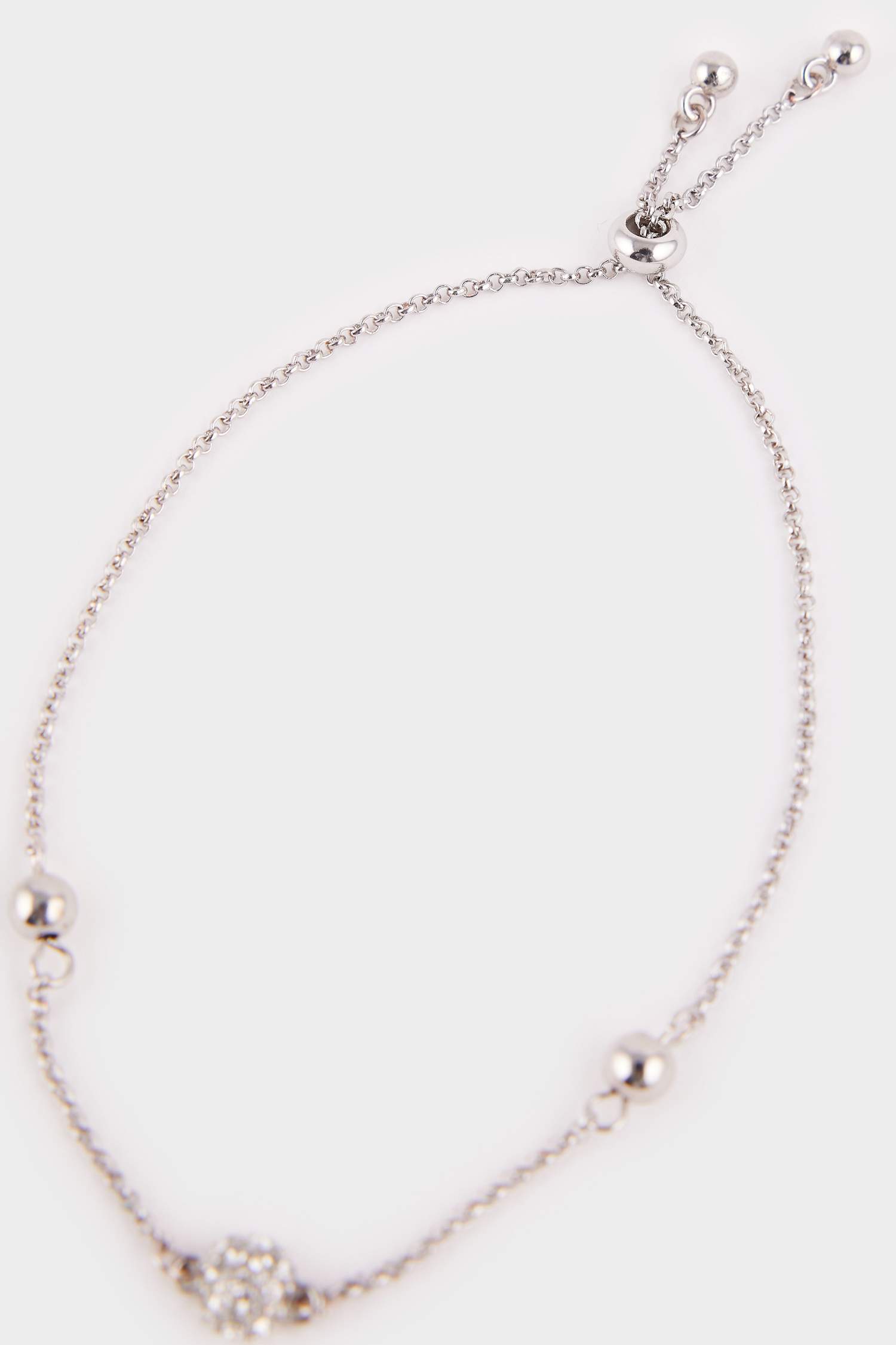 Kadın Silver Asansörlü Ayarlanabilir Bileklik