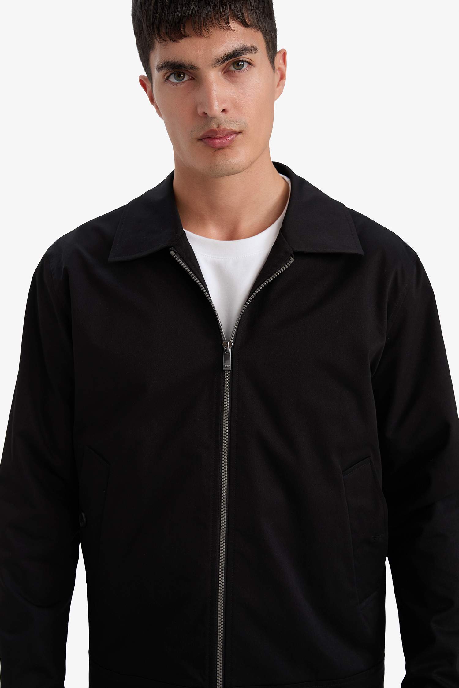 جاكيت دودون قصة عادية برقبة بولو مبطن