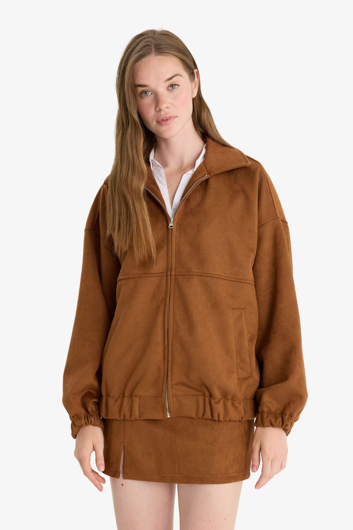 جاكيت بومبر شمواه بسحاب