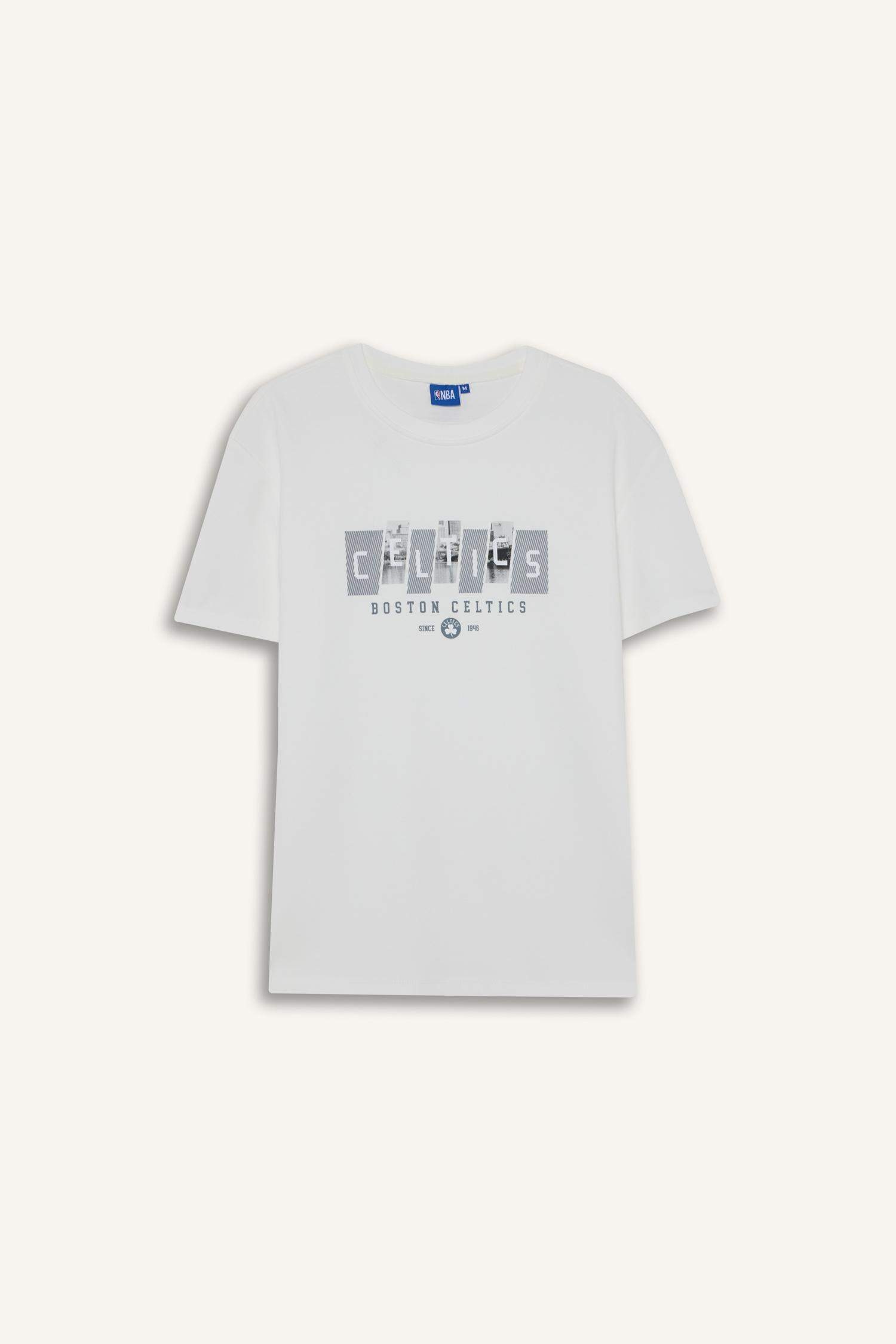 DeFactoFit NBA Boston Celtics Standard Fit T-Shirt