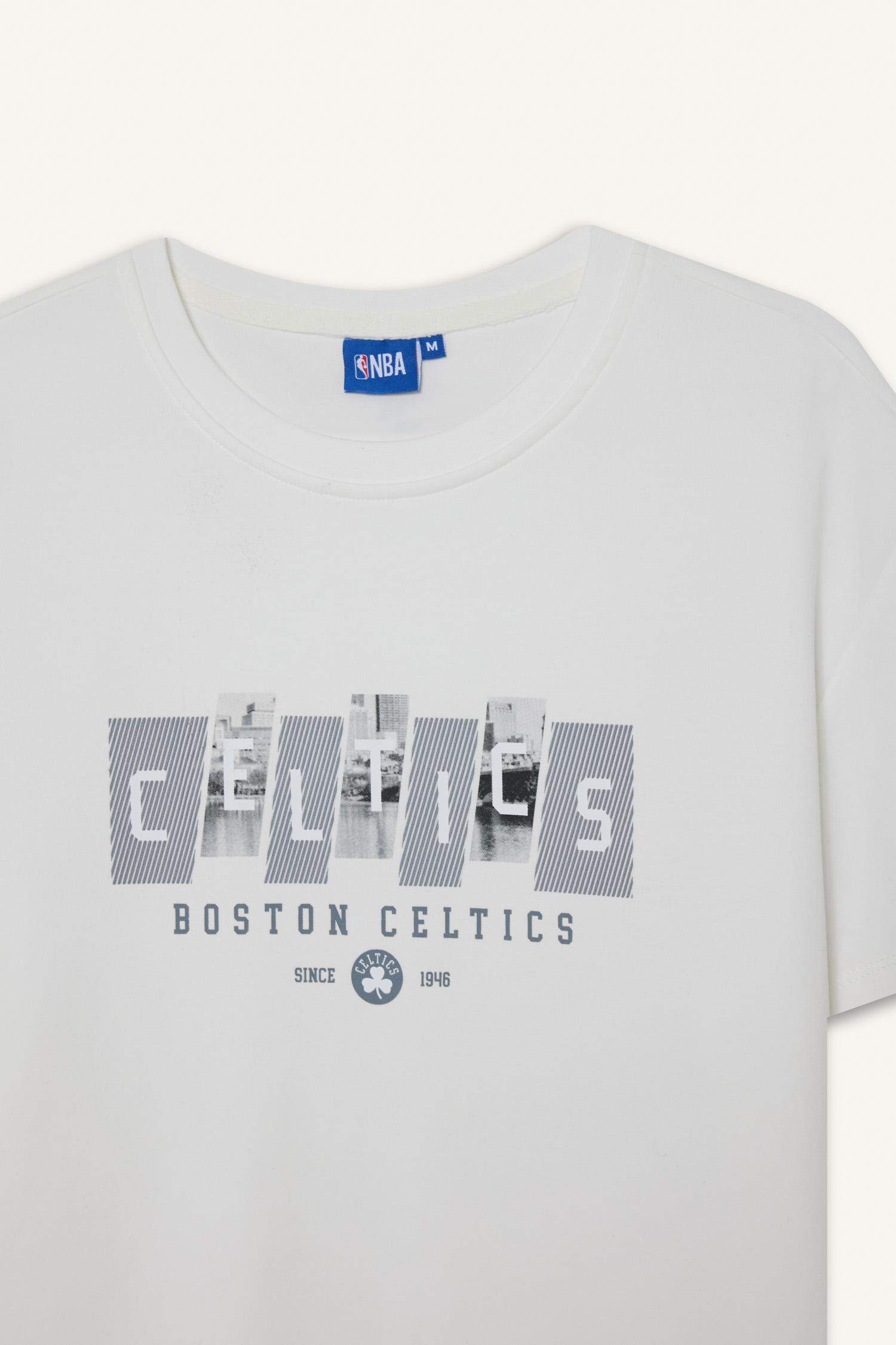DeFactoFit NBA Boston Celtics Standard Fit T-Shirt