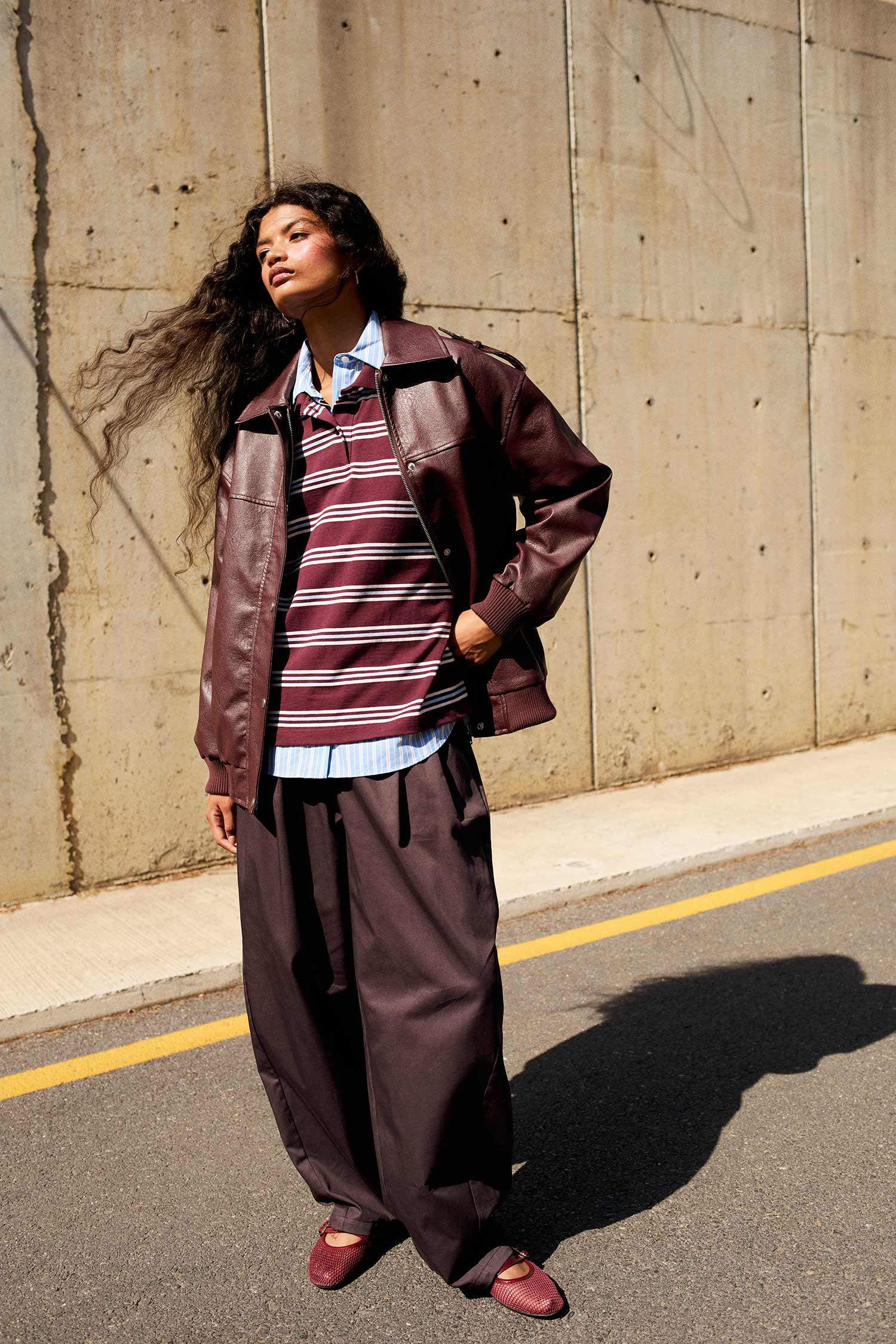 Coool Baggy Fit Normal Bel Gabardin Pantolon