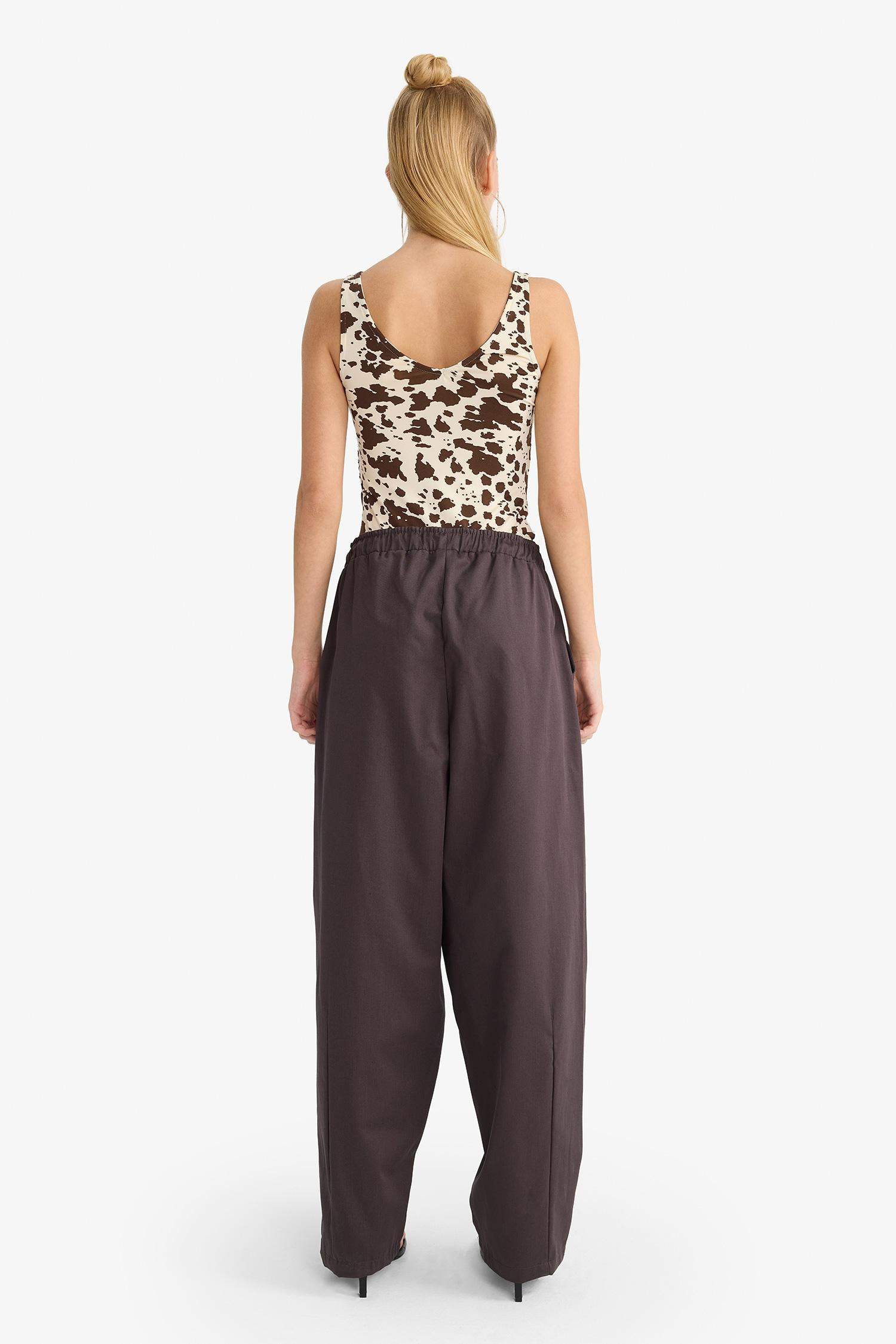 Coool Baggy Fit Normal Bel Gabardin Pantolon