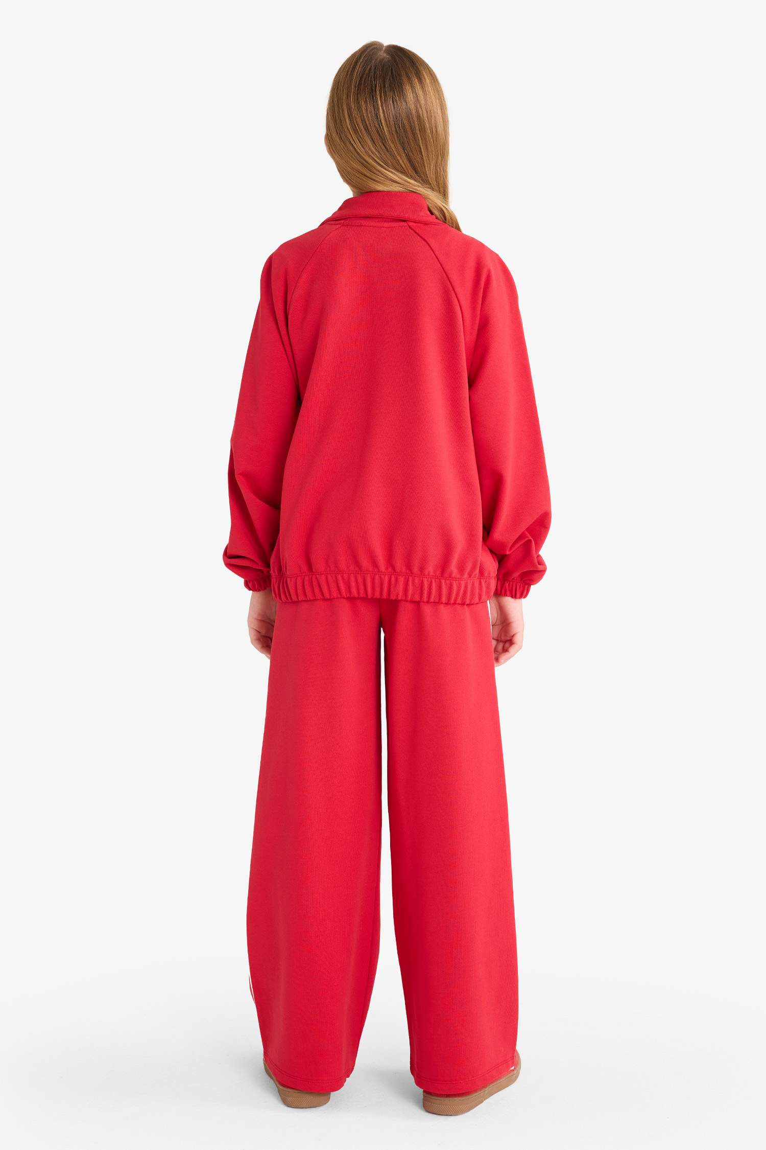 Girl Sweatshirt Fabric 2 Piece Set