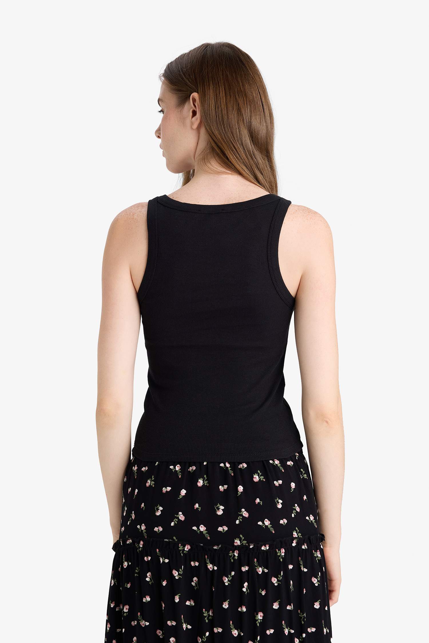 كيمونه سليم فيت مضلع مخصر بياخة U