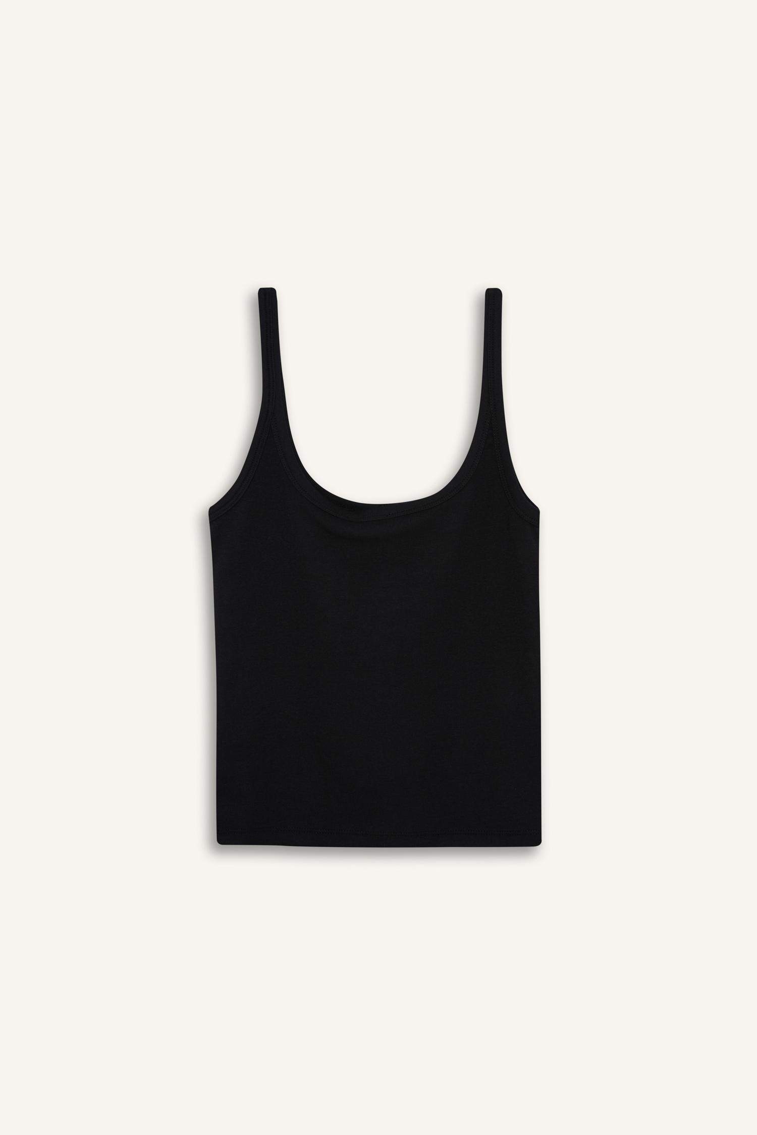 تانك توب مضلع مخصر سليم فيت