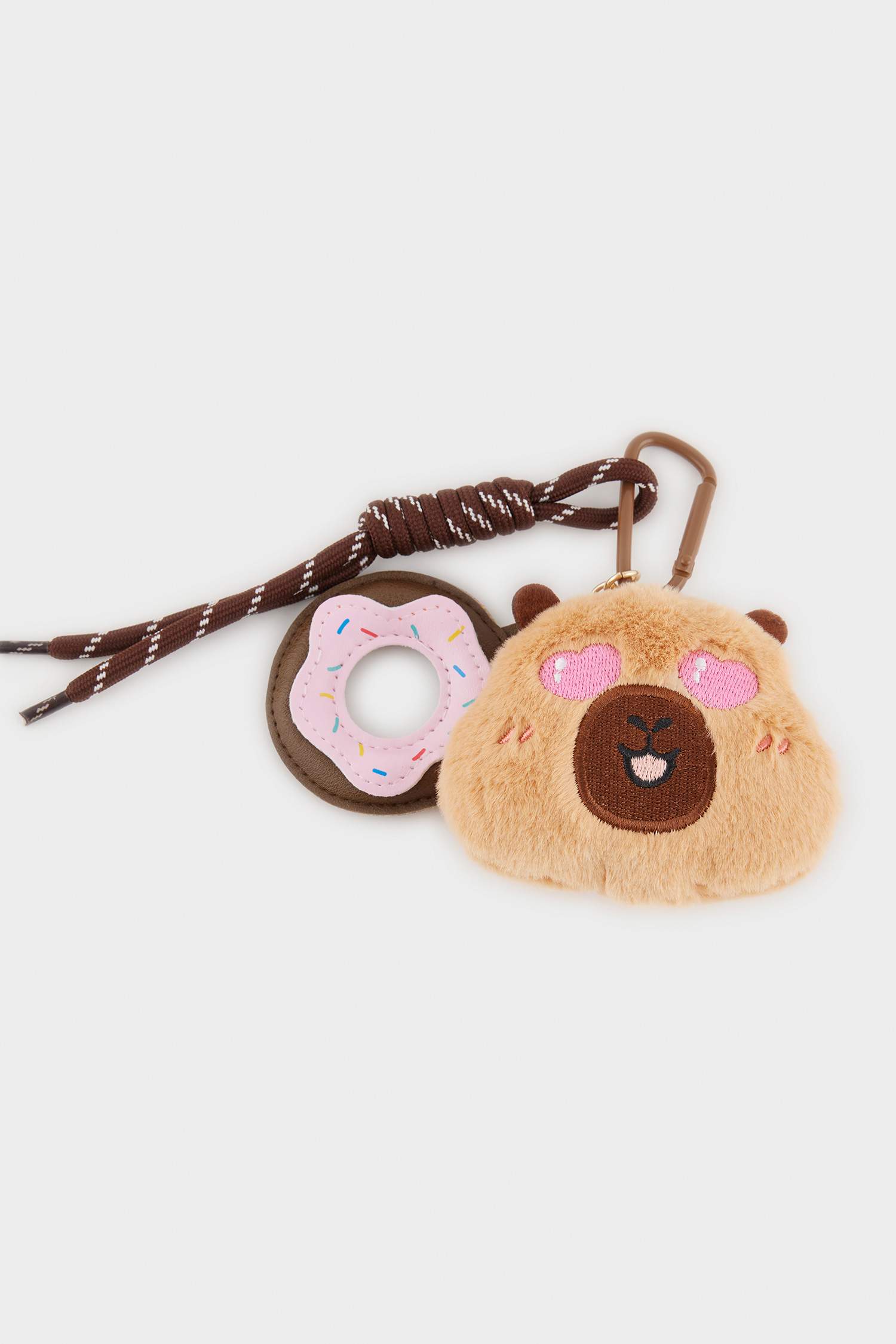 Kadın Sincap Temalı Charm Anahtarlık