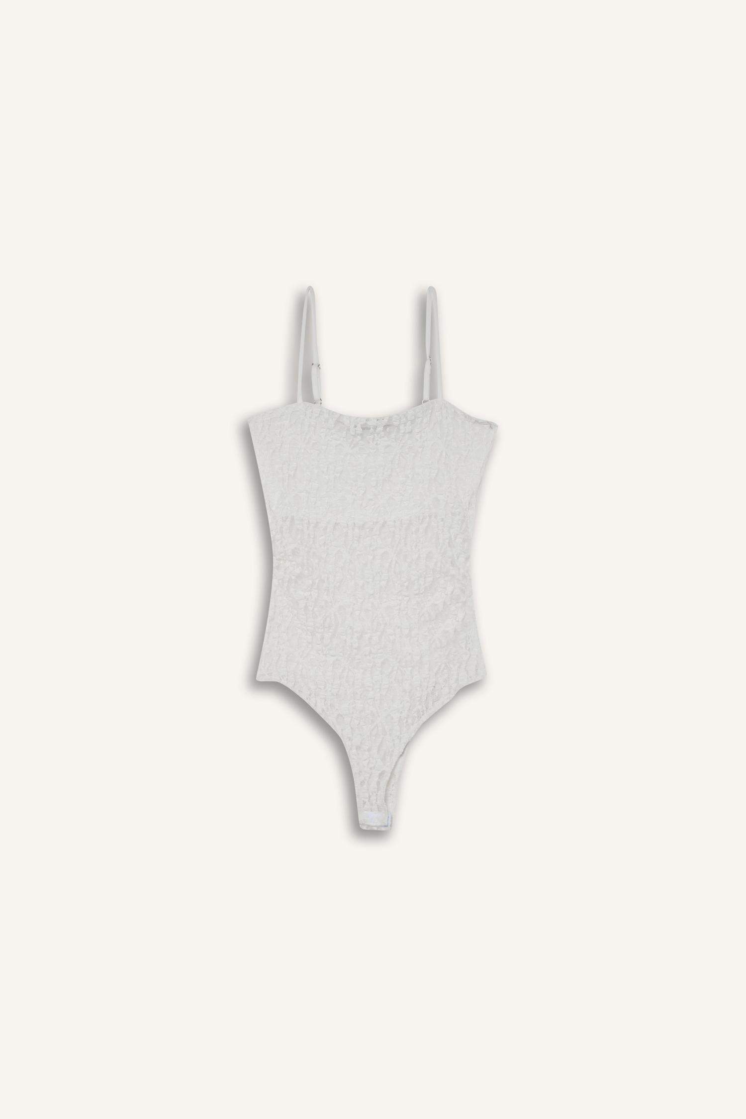Coool Fitted Dantel Bodysuit