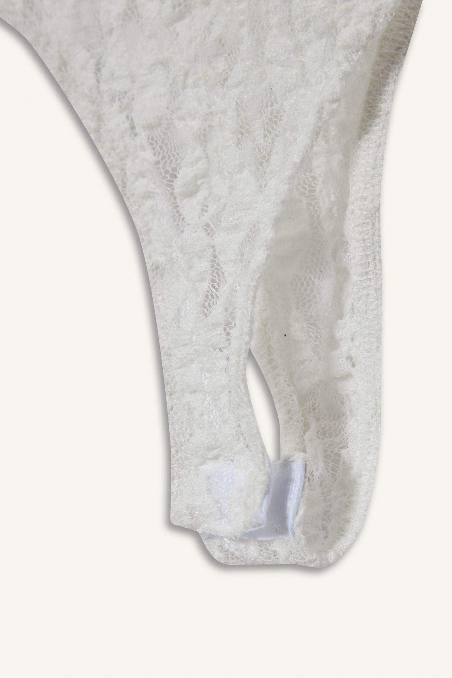 Coool Fitted Dantel Bodysuit