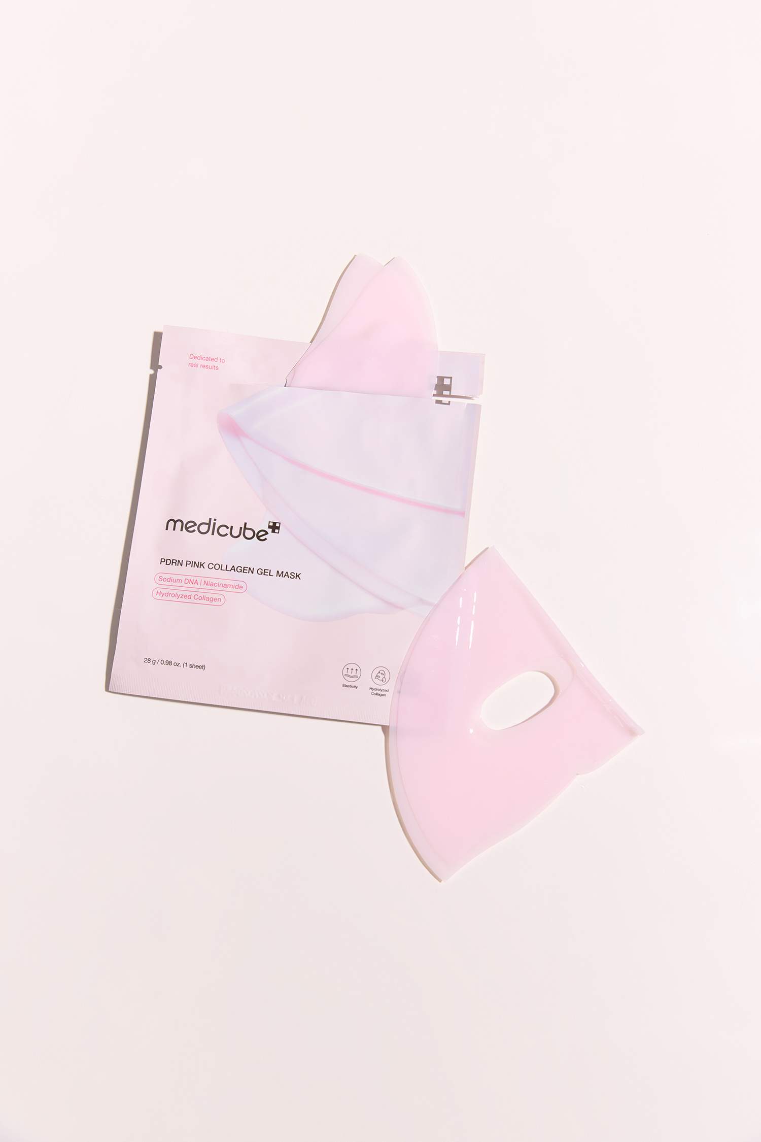 PDRN Pink Collagen Gel Mask 28gr – Elastikiyet Koruyucu & Besleyici Kolajenli Jel Yüz Maskesi