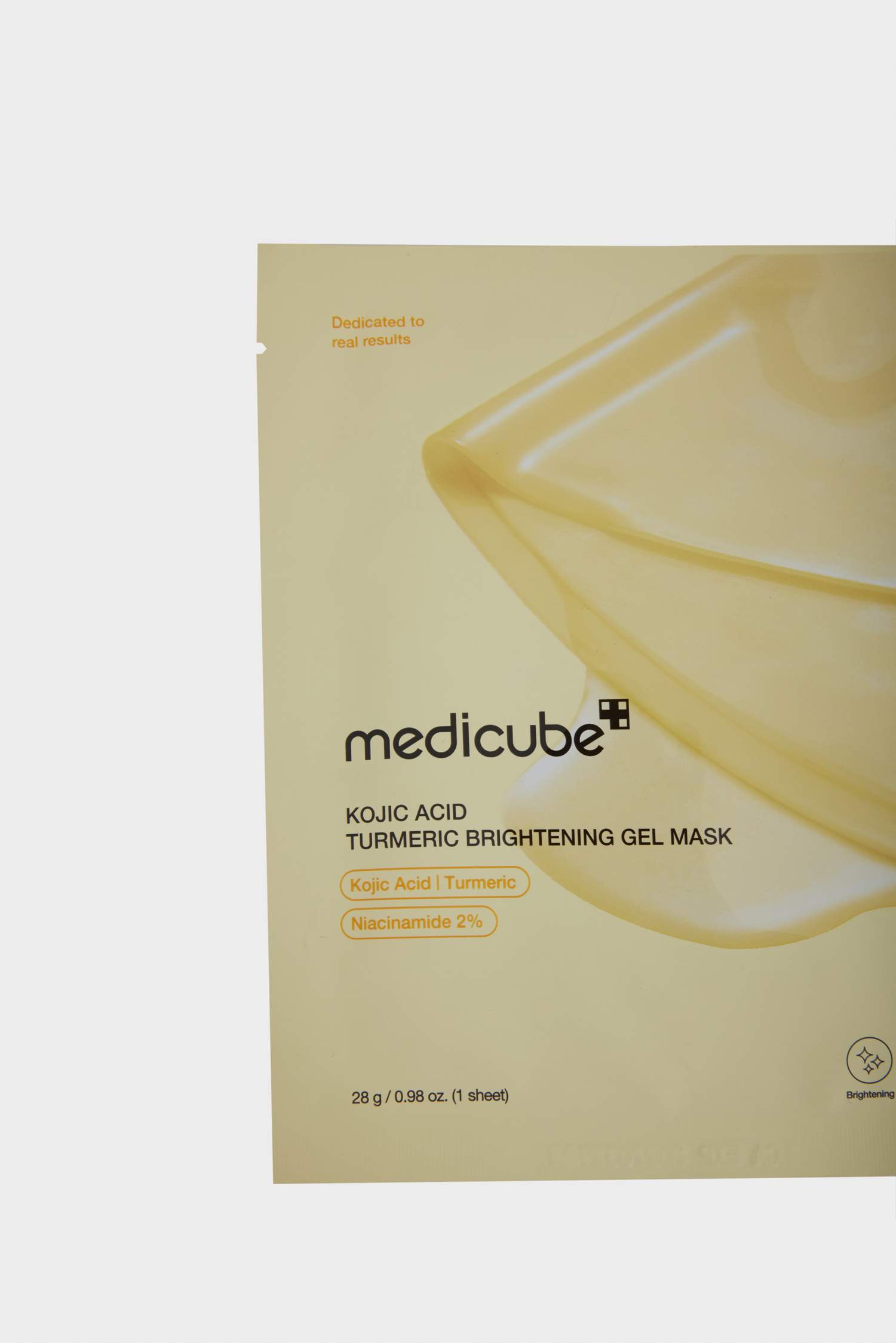 Medicube Kojic Acid Turmeric Brightening Jel Maske 28gr