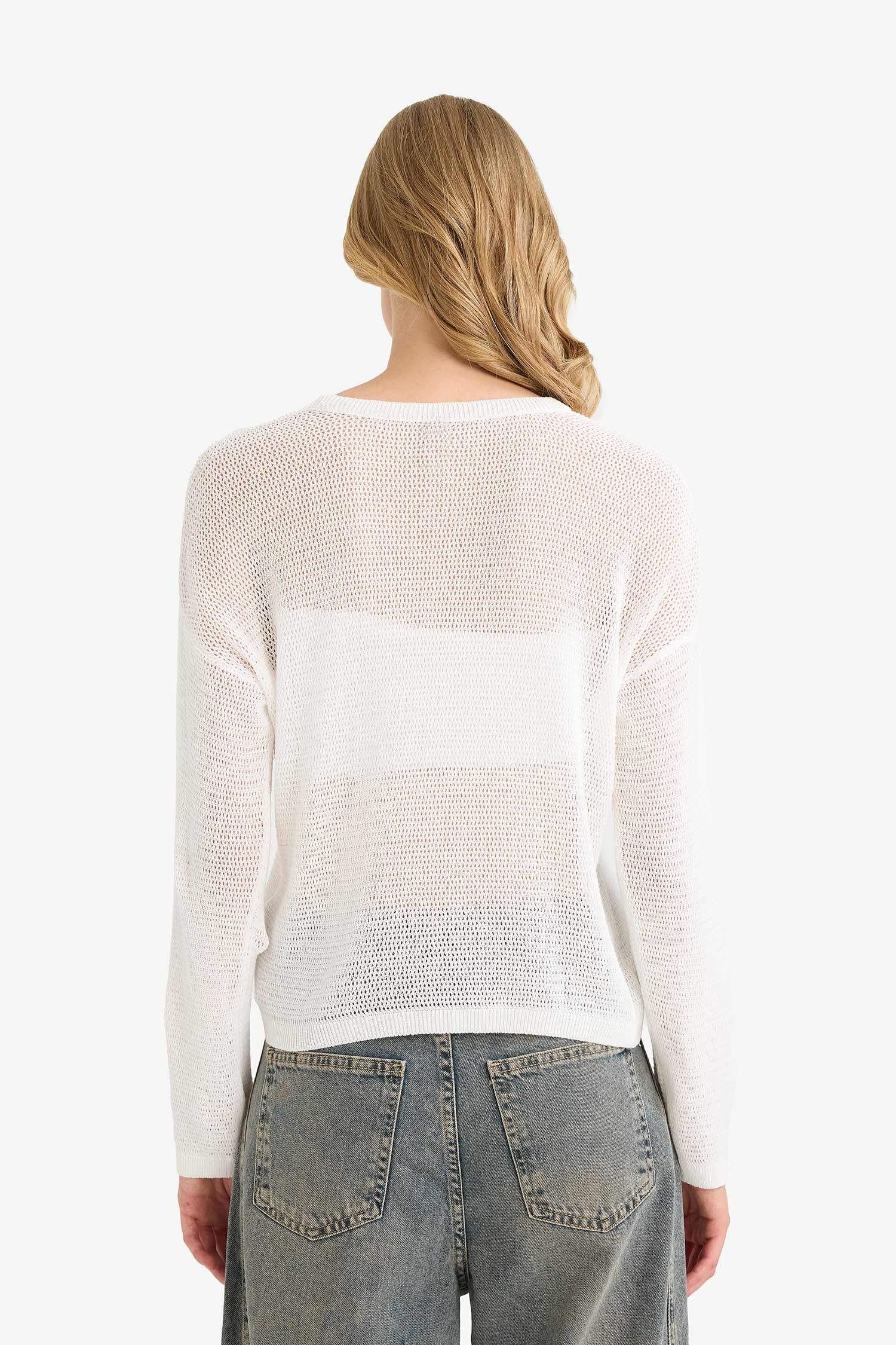 Regular Fit Bisiklet Yaka Triko Kazak