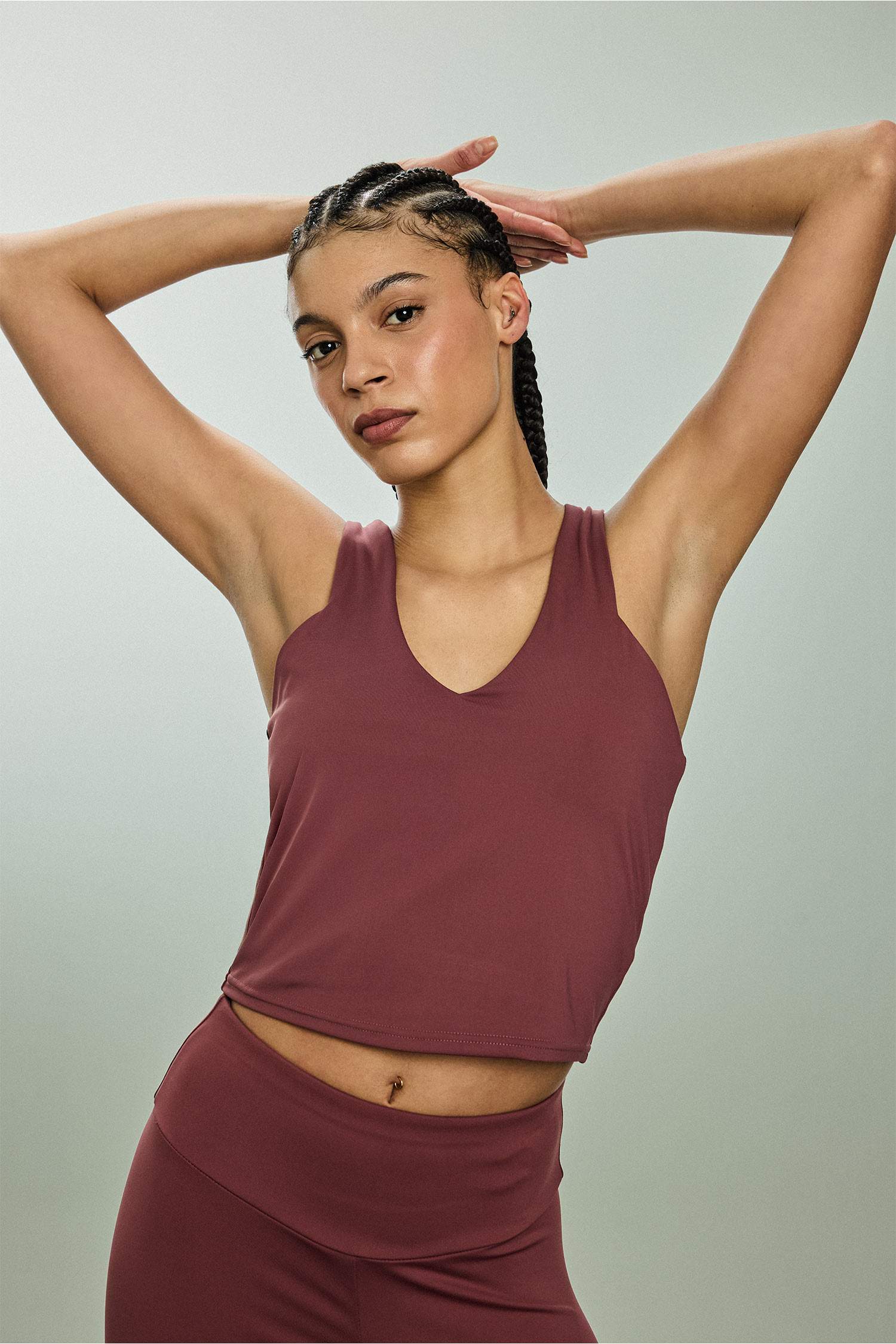 Crew Neck Bra