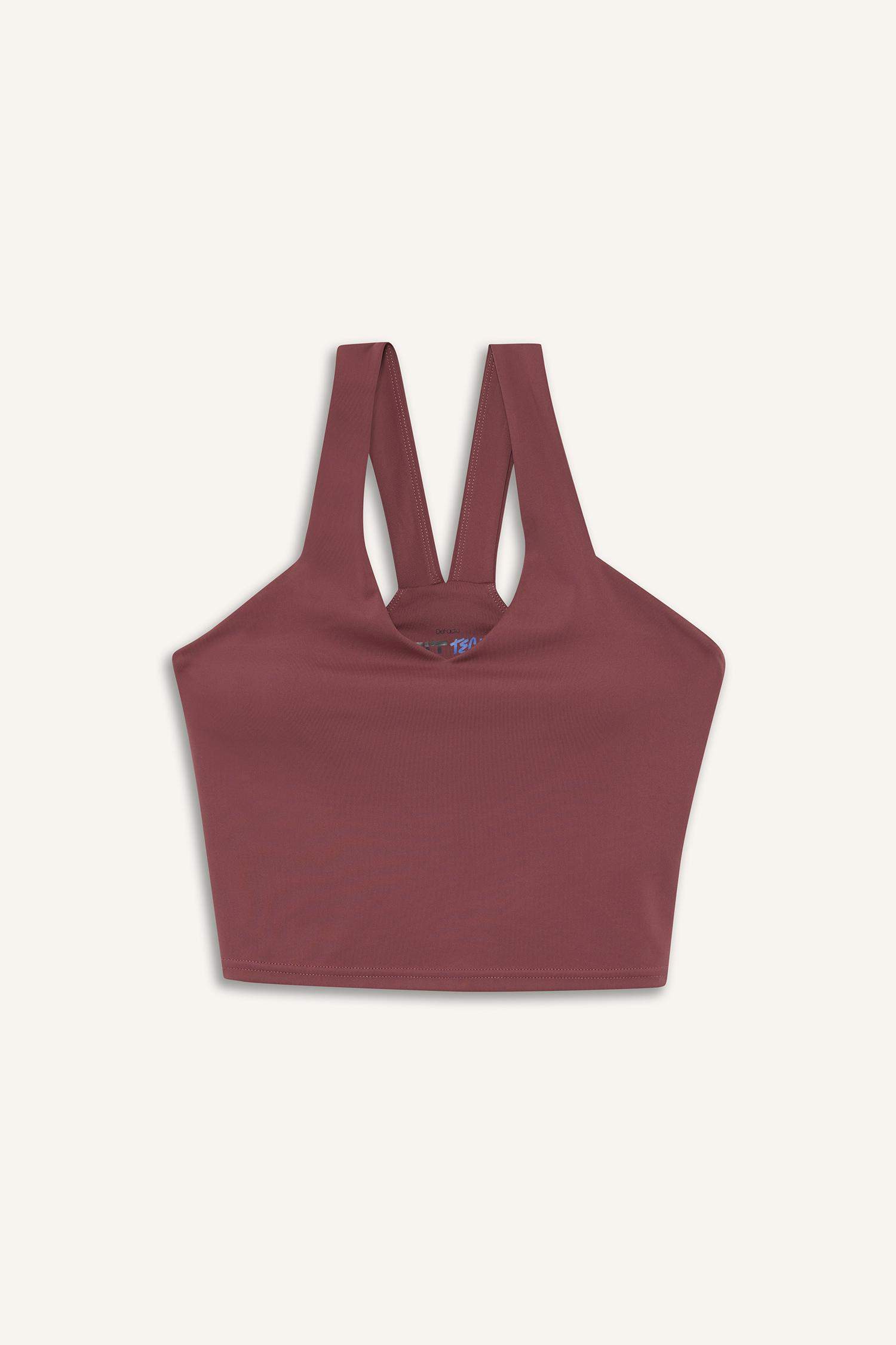 Crew Neck Bra