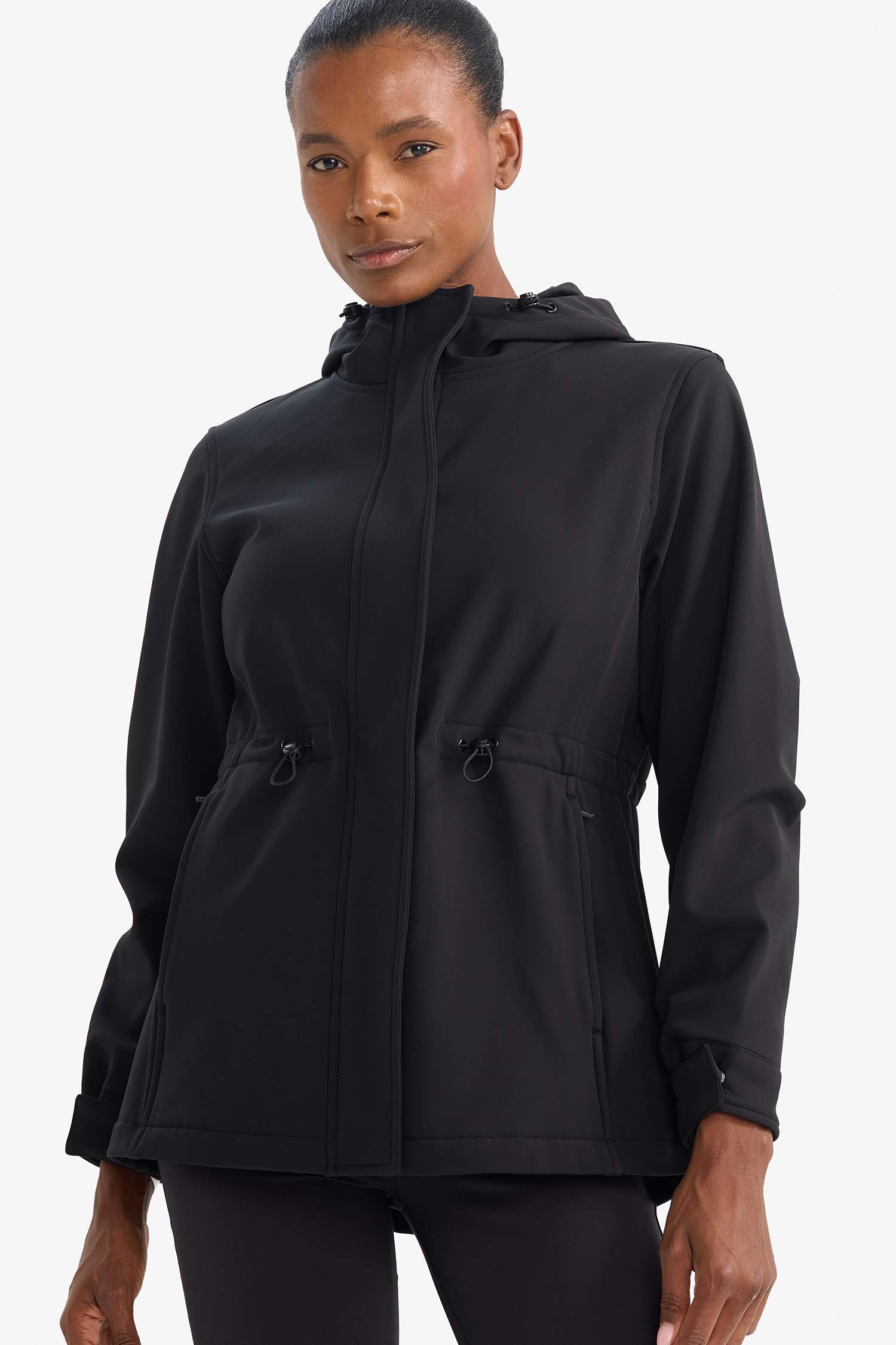 Водоотталкивающая куртка на молнии с капюшоном Regular Fit