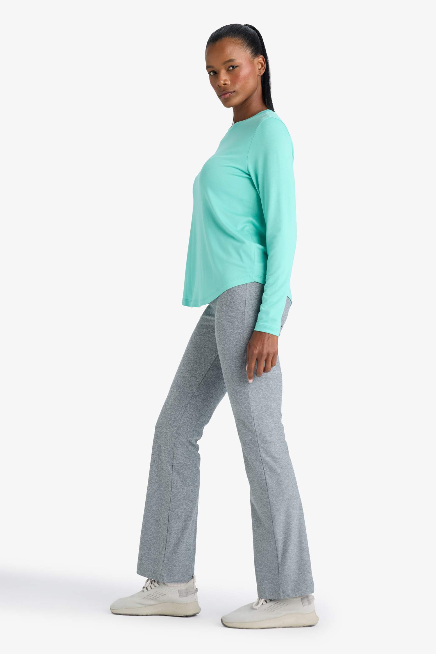 بنطلون سويت بانتس فلير فيت برجل واسع جارلس