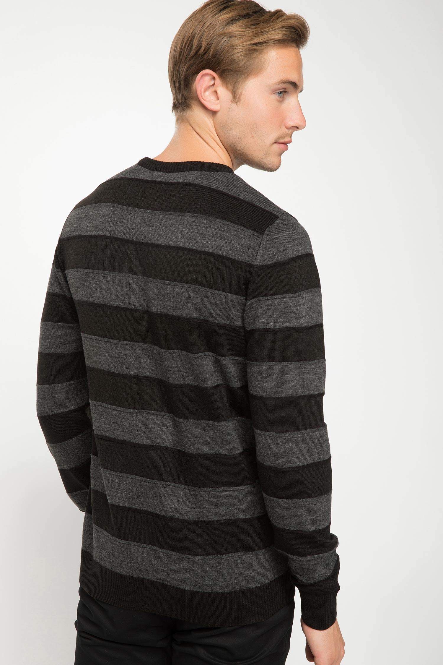 Defacto Çizgili Kazak. 3