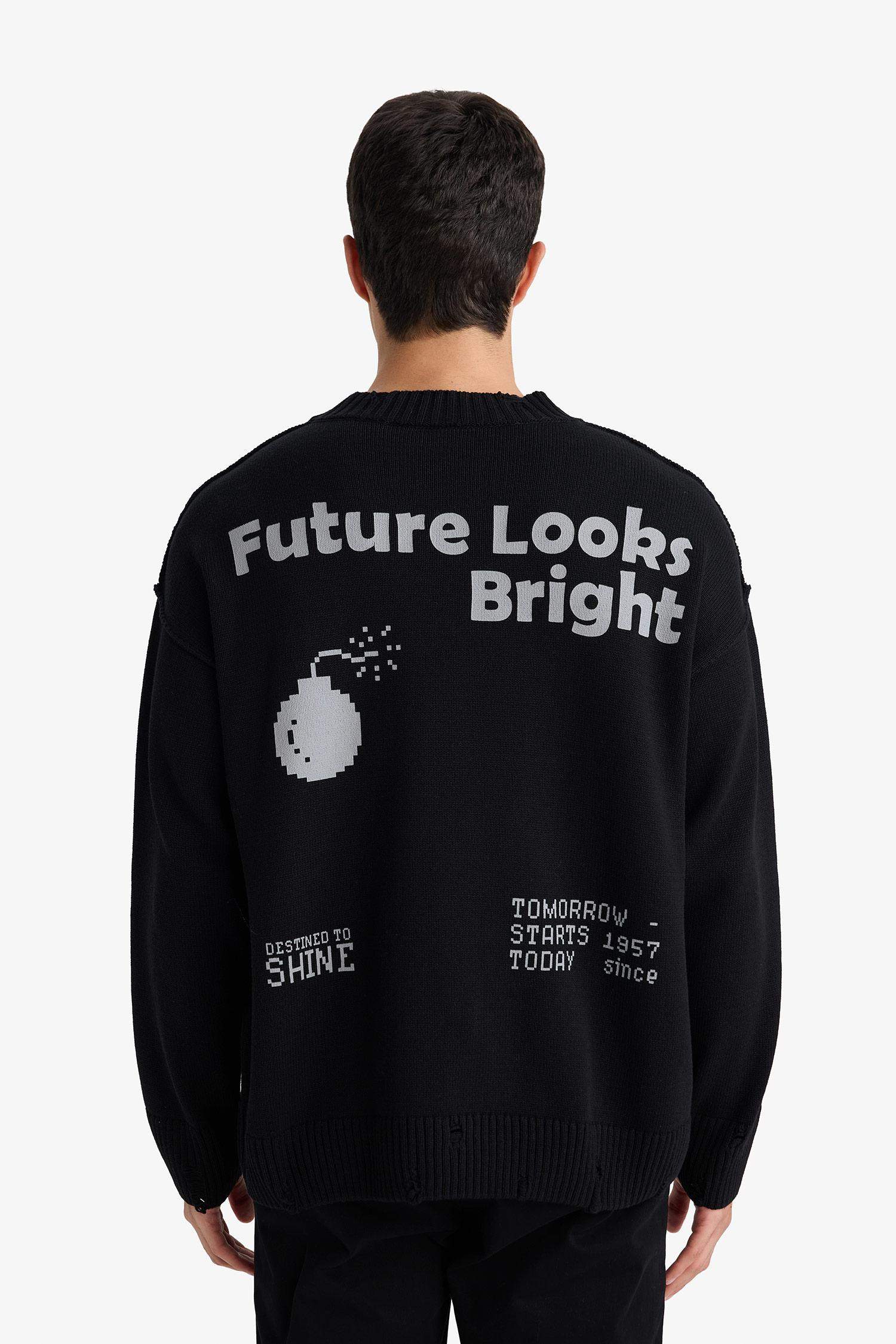 Oversize Geniş Kalıp Triko Kazak