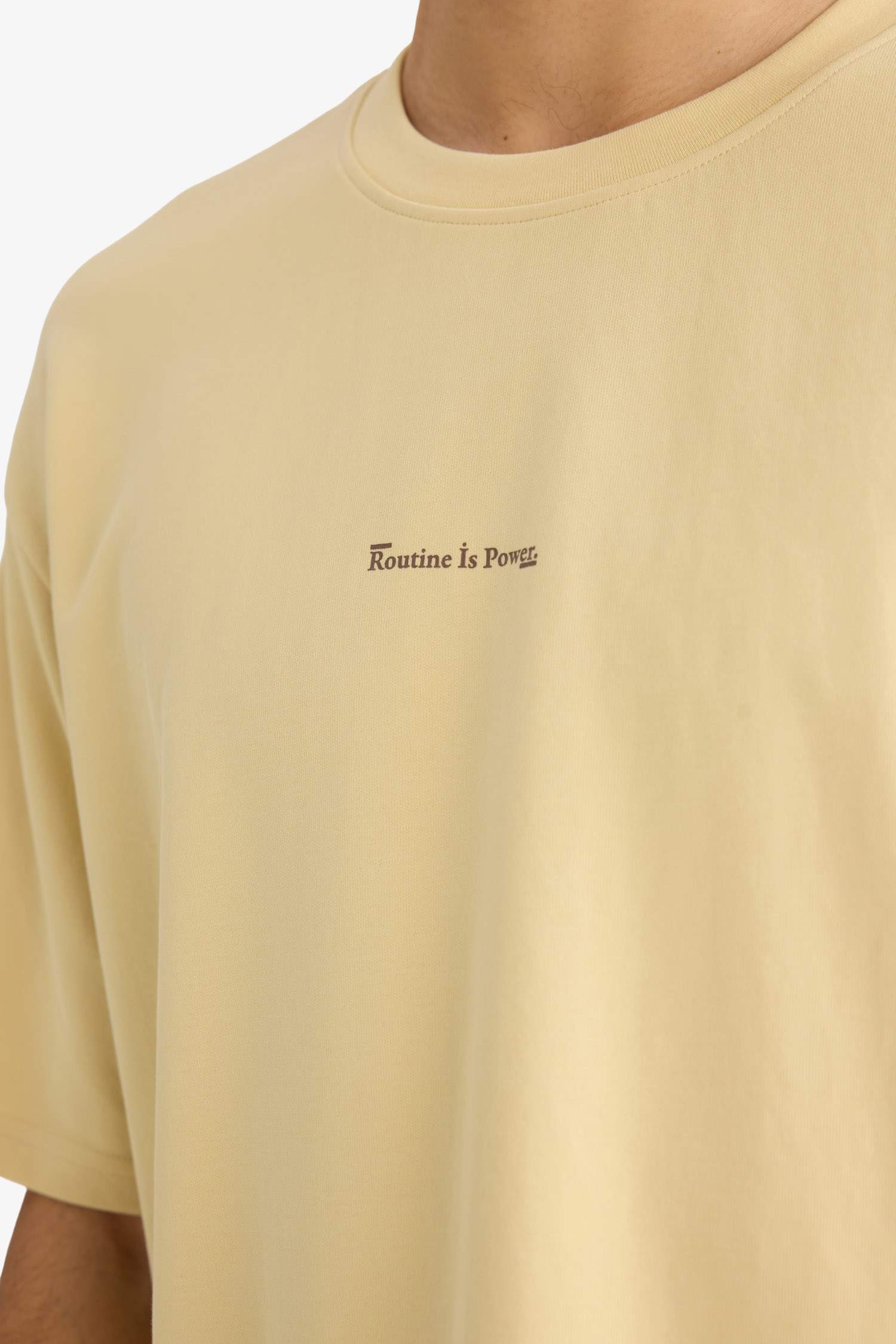 Boxy Fit Crew Neck Short Sleeve T-Shirt