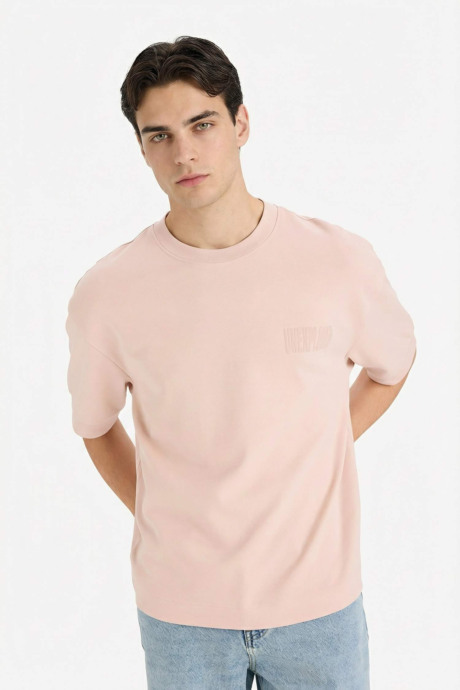 Дышащая футболка Loose Fit с принтом