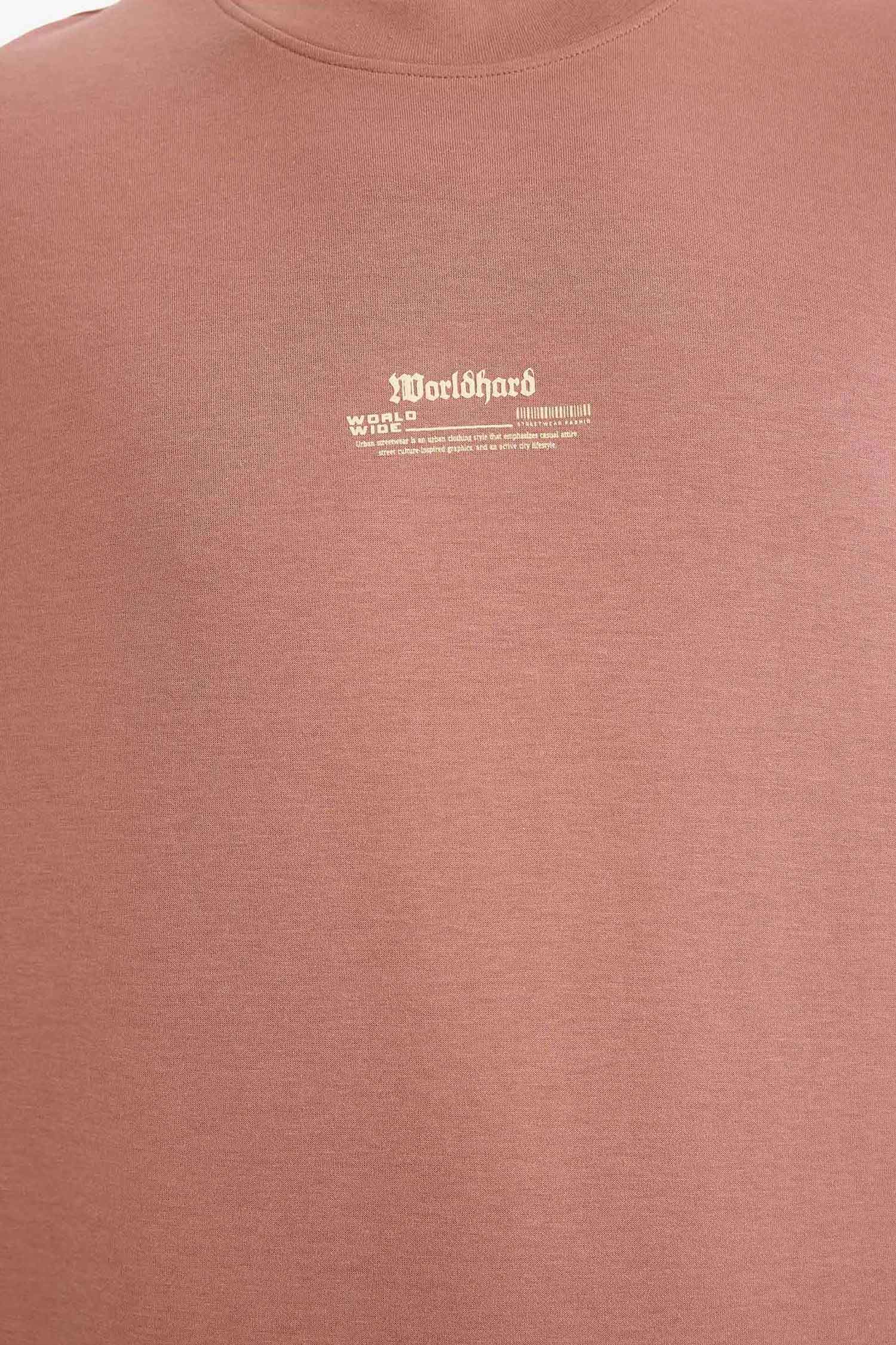 Дышащая футболка Loose Fit с принтом