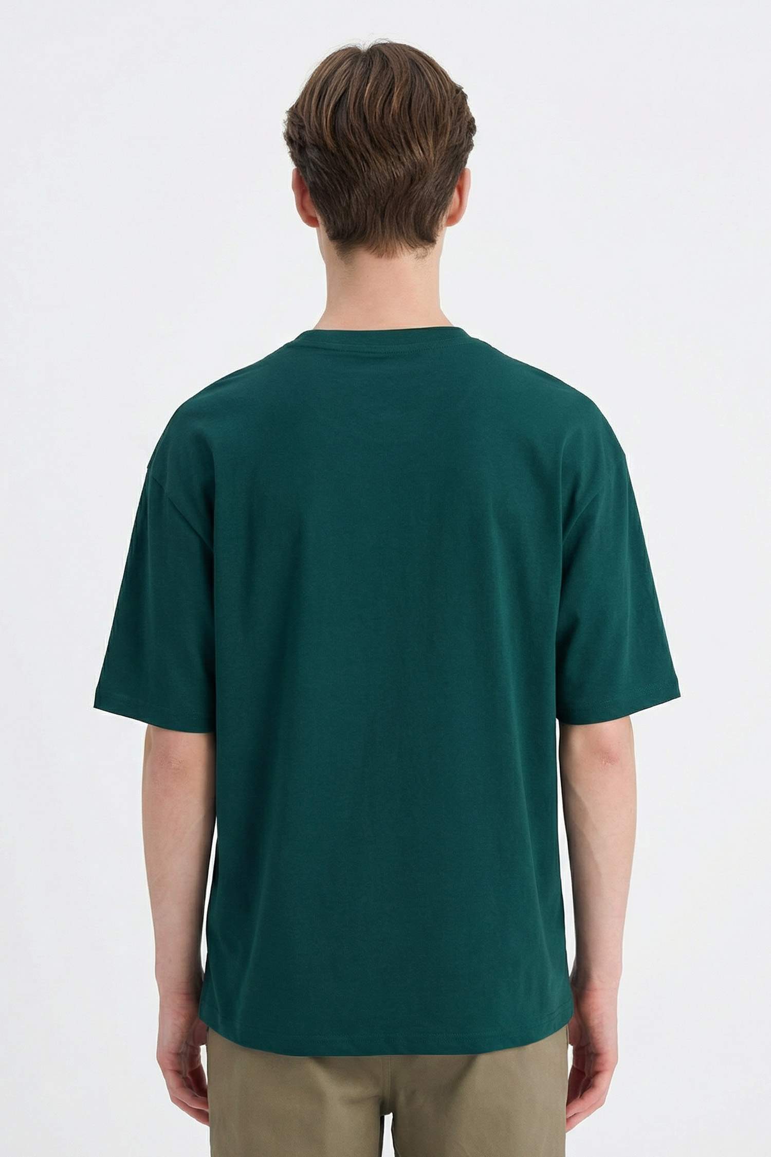 Футболка с принтом из 100% хлопка Boxy Fit