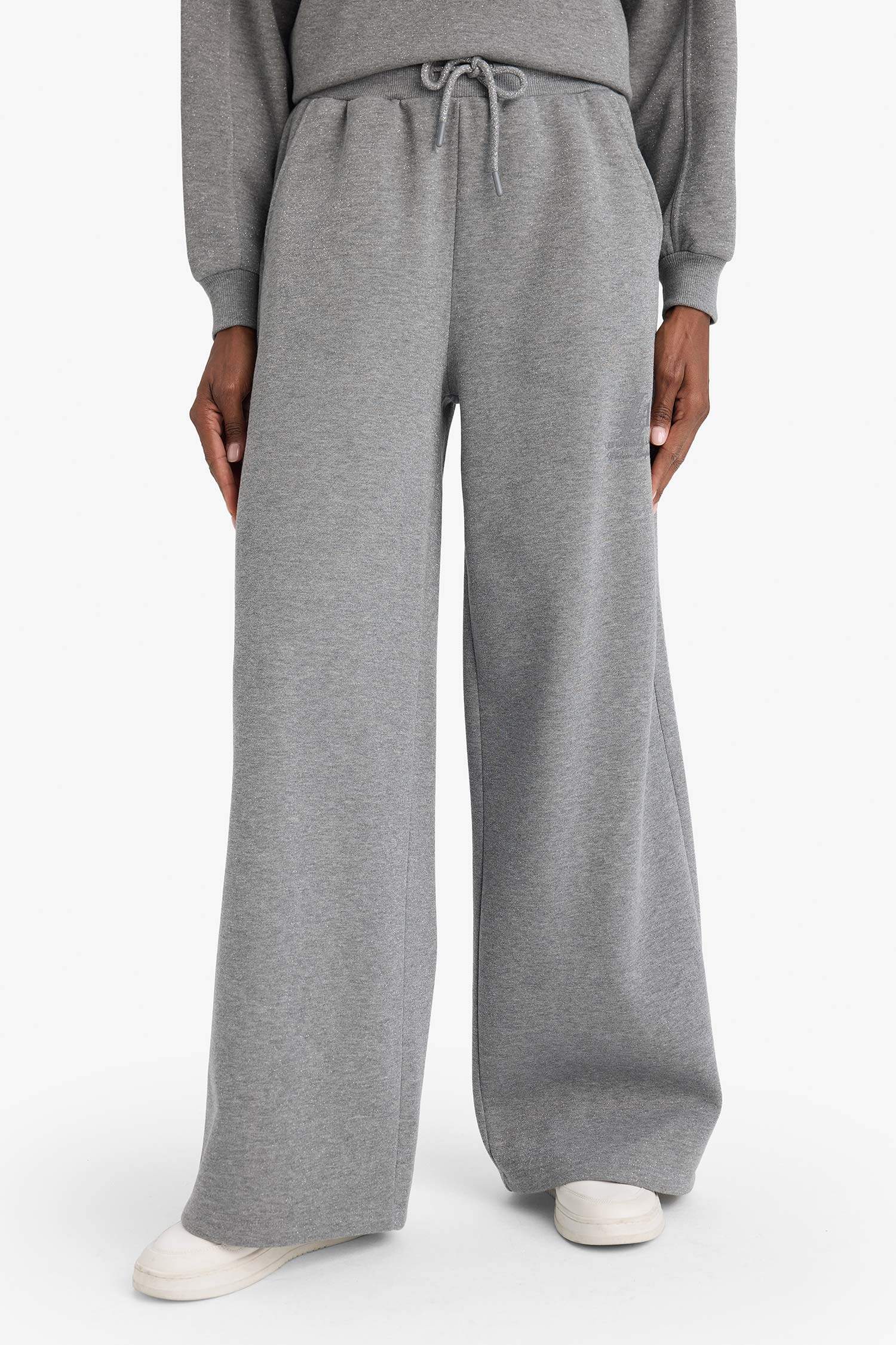 NBA Los Angeles Lakers Wide Leg Cepli Geniş Paça Standart Boy Eşofman Altı