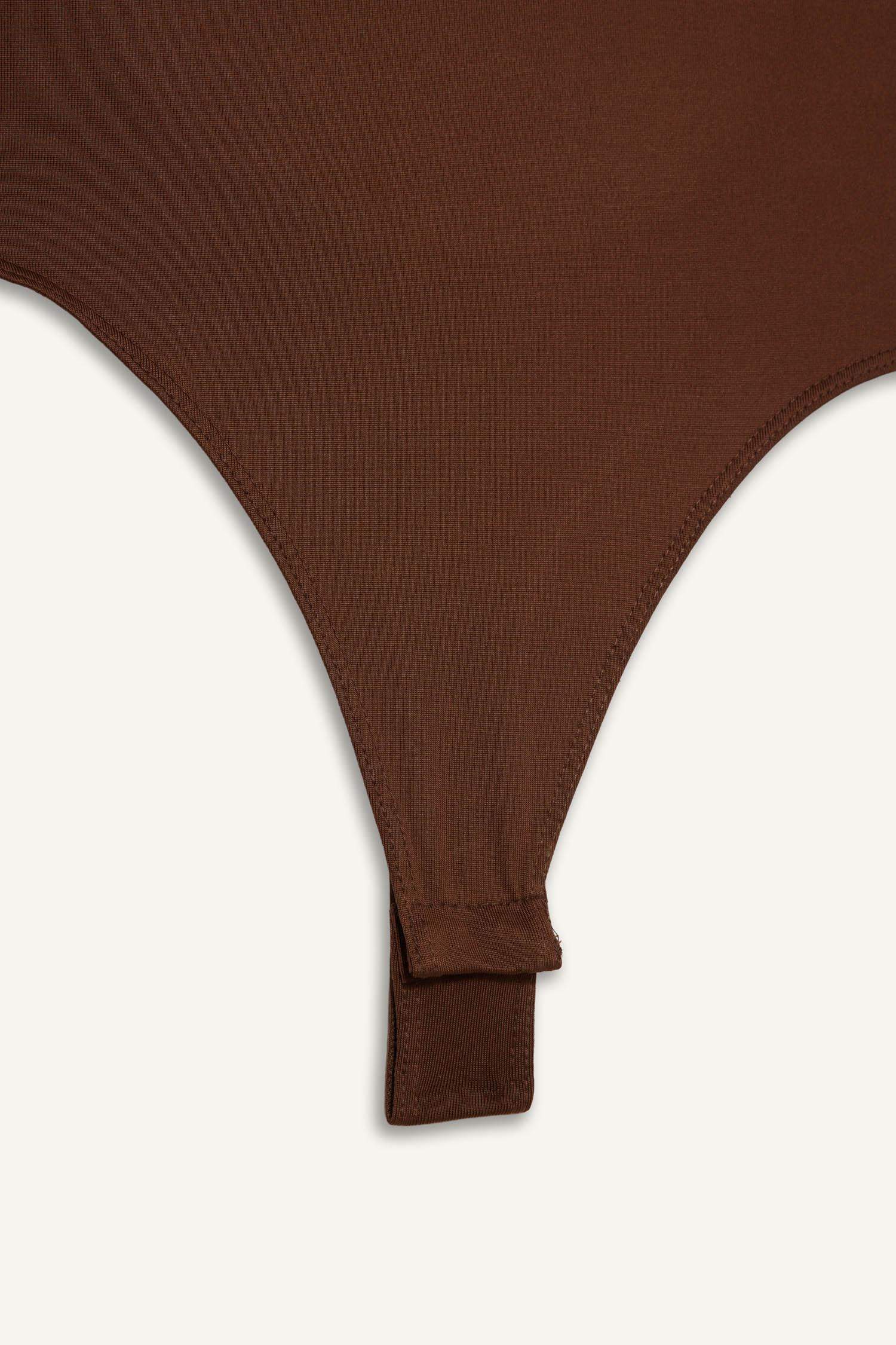 Kare Yaka Basic Düz Çıtçıtlı Body