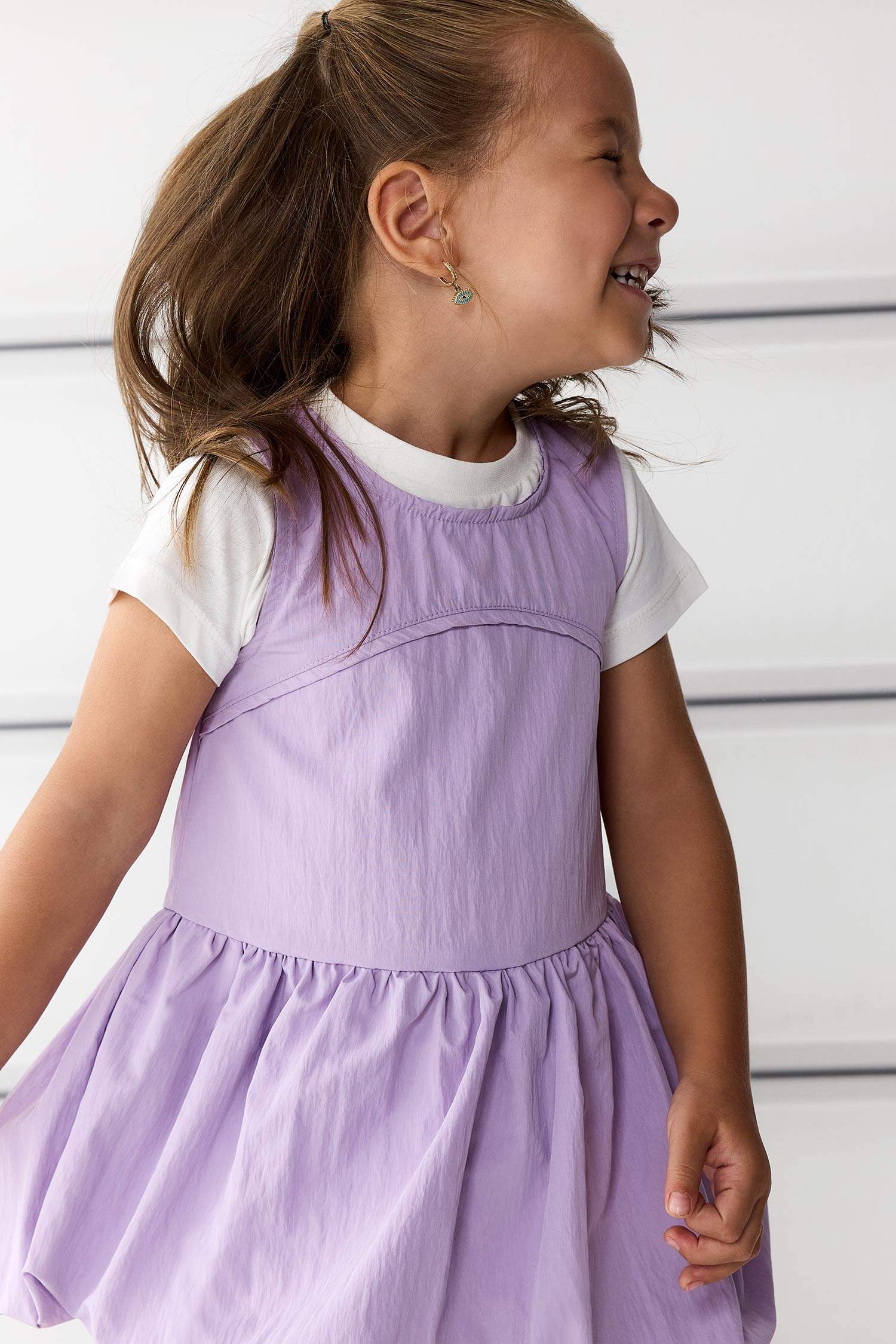 سيت بيبي بناتي فستان وبلوزة - قطعتين