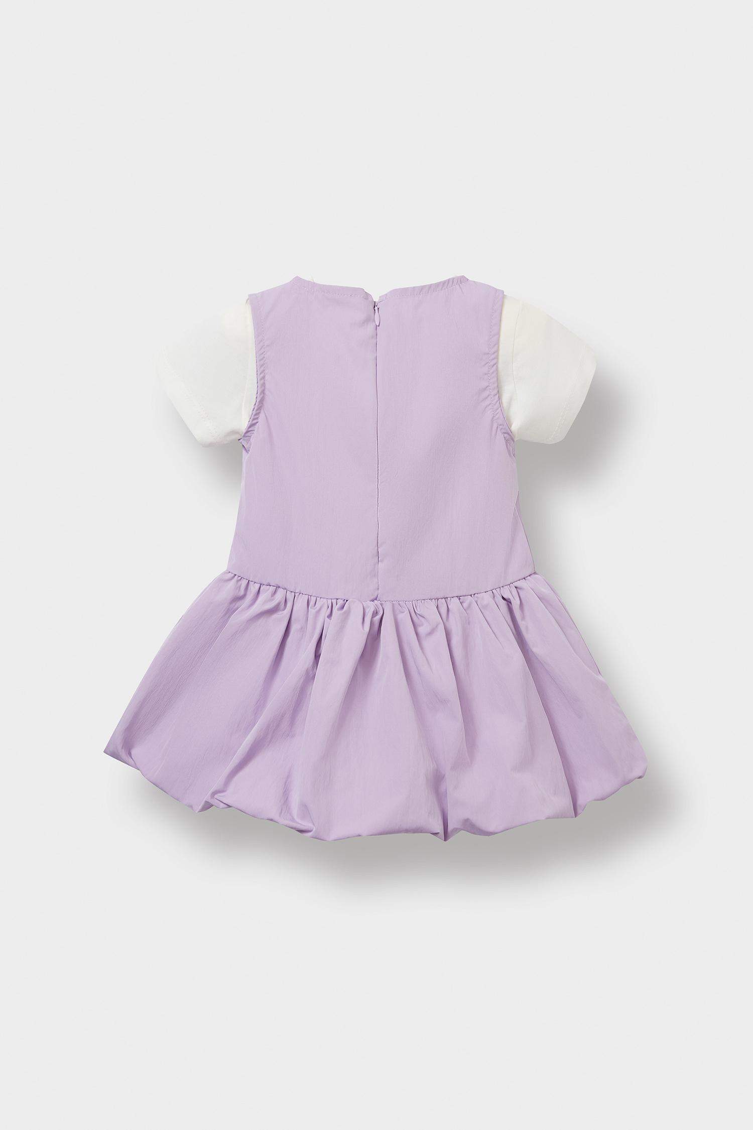 سيت بيبي بناتي فستان وبلوزة - قطعتين