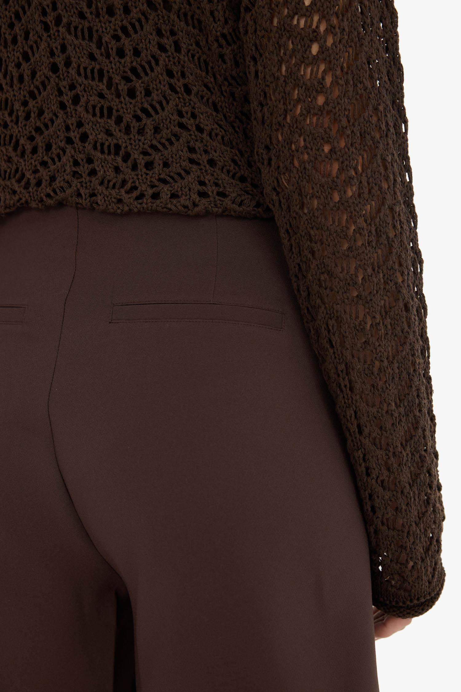 Yüksek Bel Şort Etek