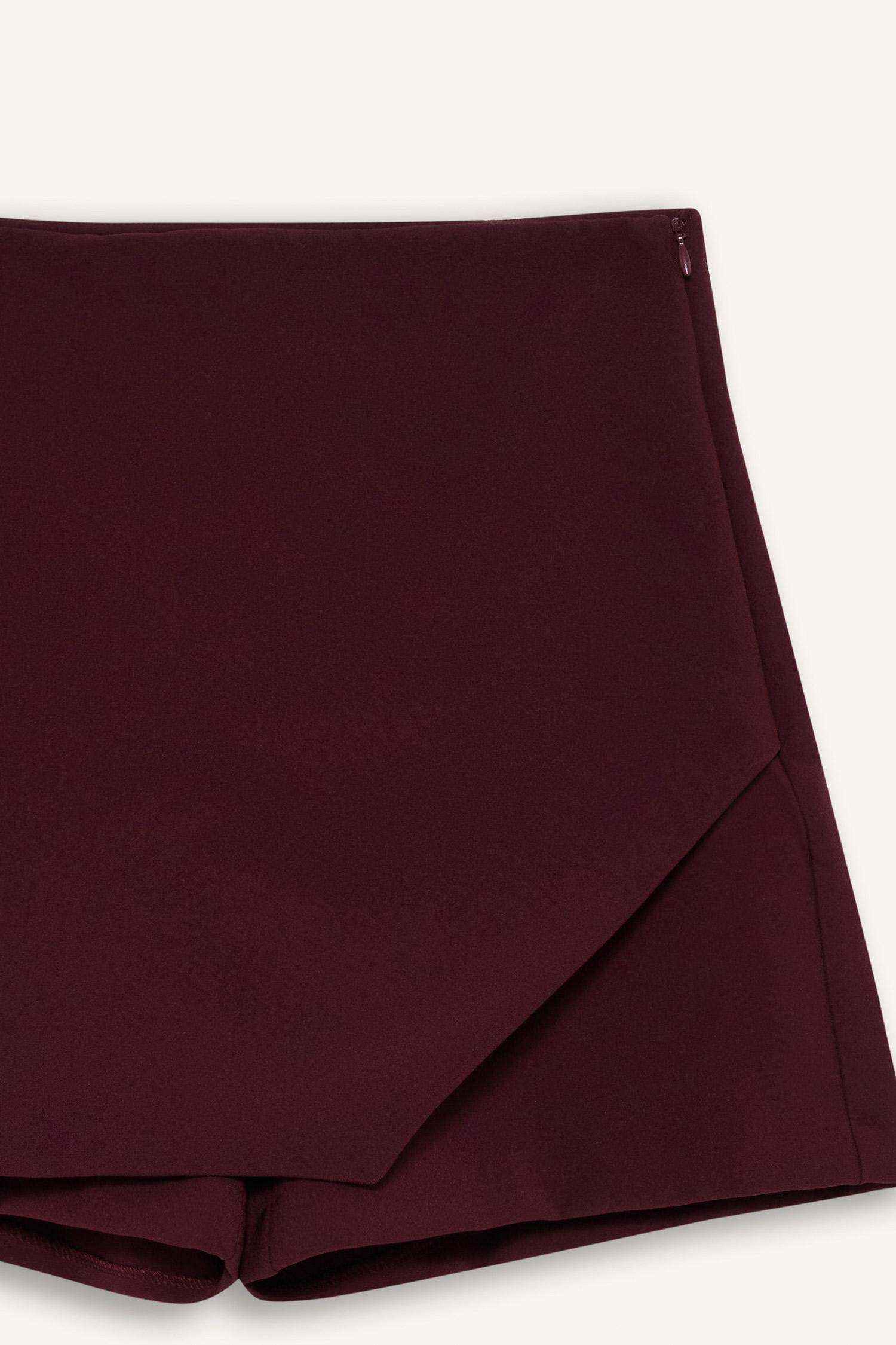 Jupe-short taille haute