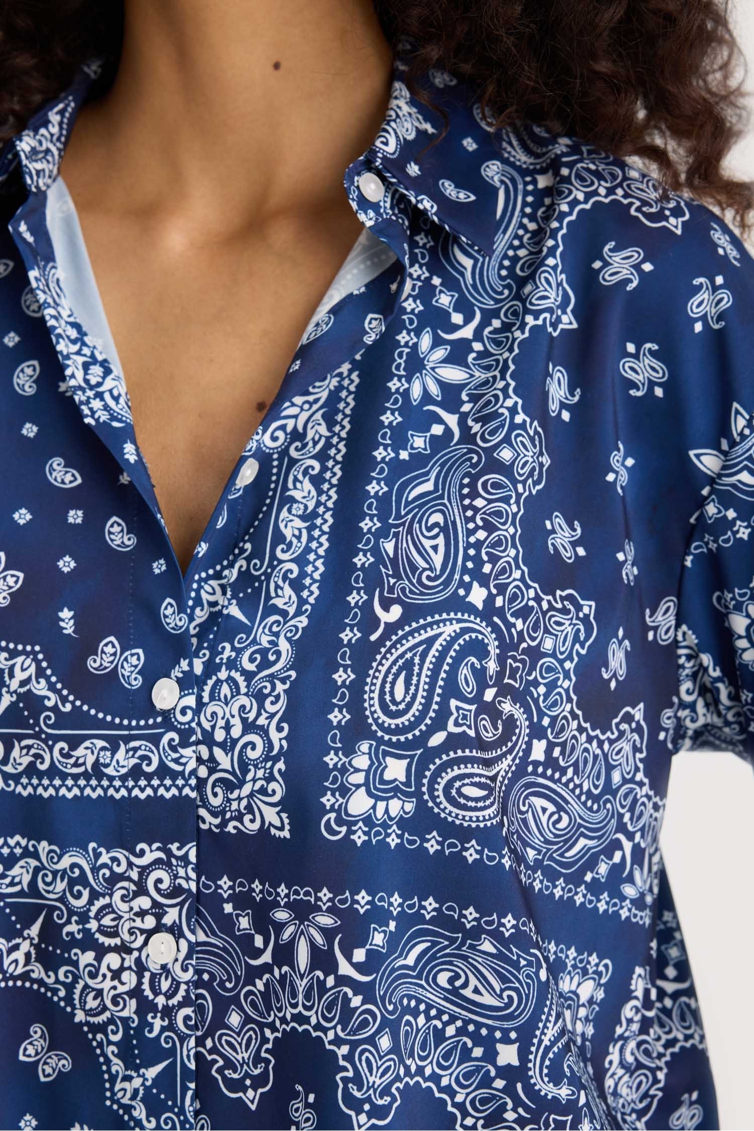 قميص بحر مطبوع قصة عادية من Fall in Love