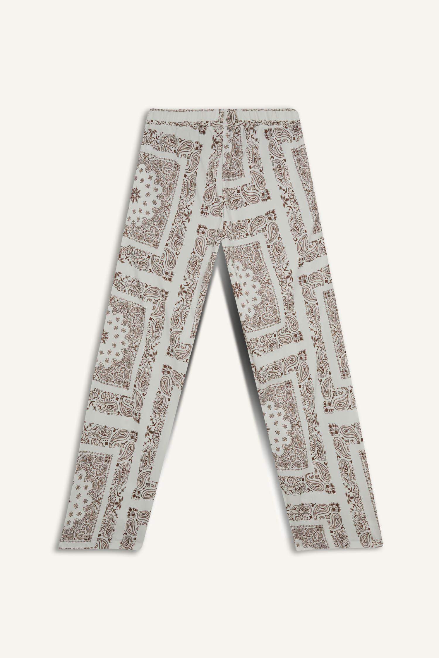 Fall in Love Regular Fit Shawl Patterned Beach Wear