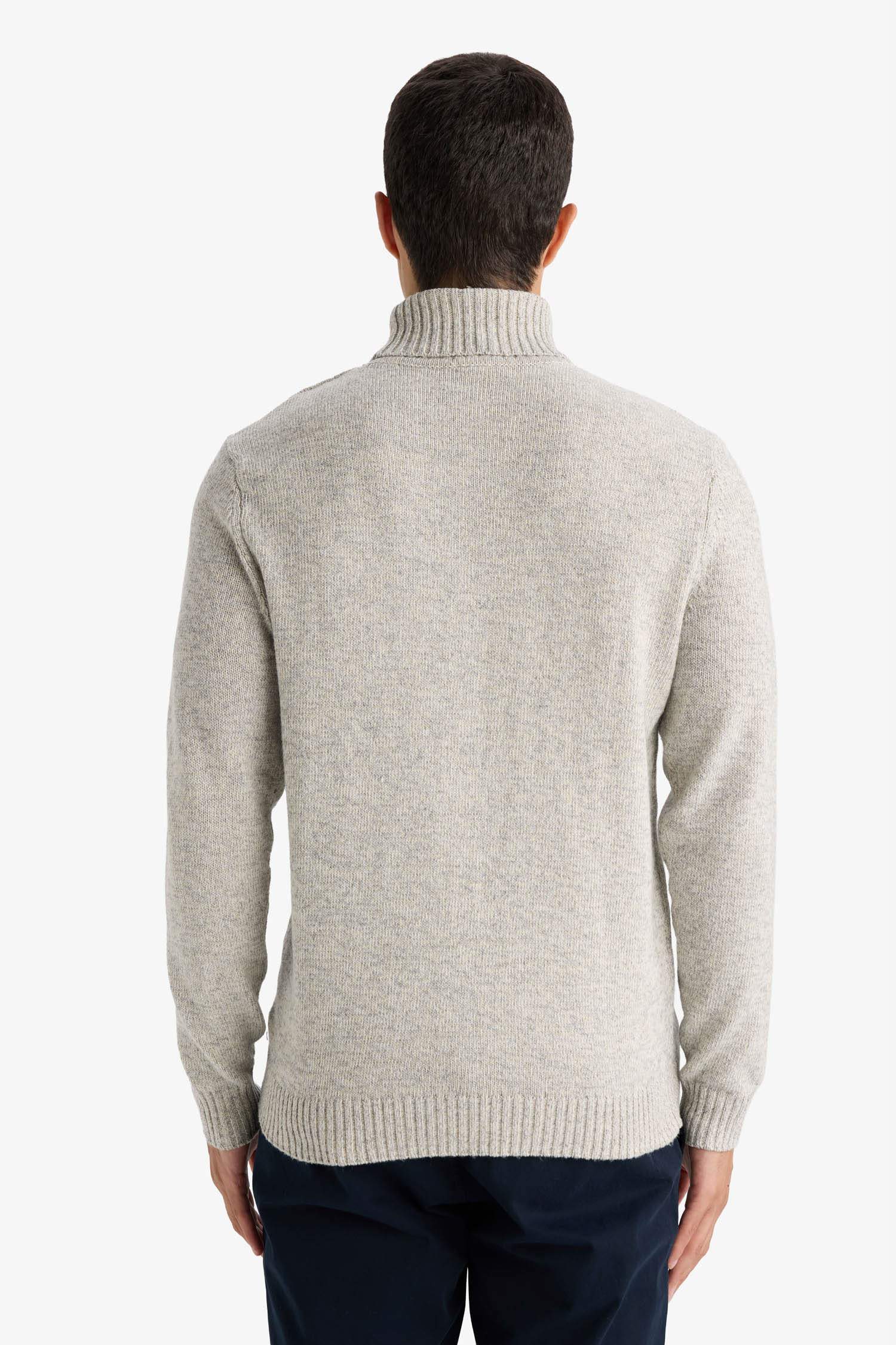 Standard Fit Turtleneck Knitwear Pullover