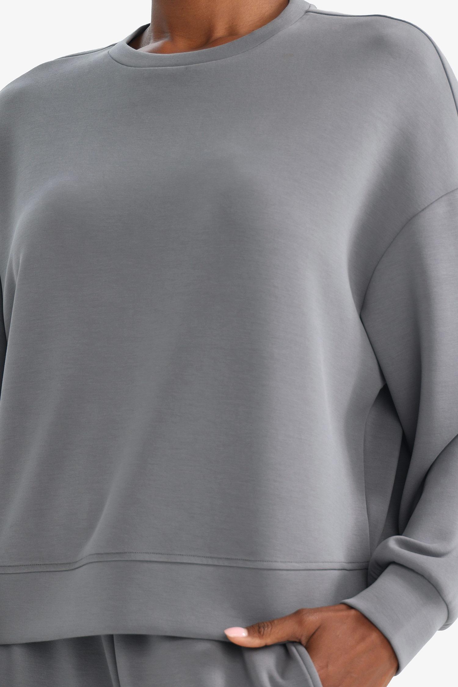 DeFacto Sıcak Tutan Warmtech Modal Sporcu Sweatshirt görsel 5