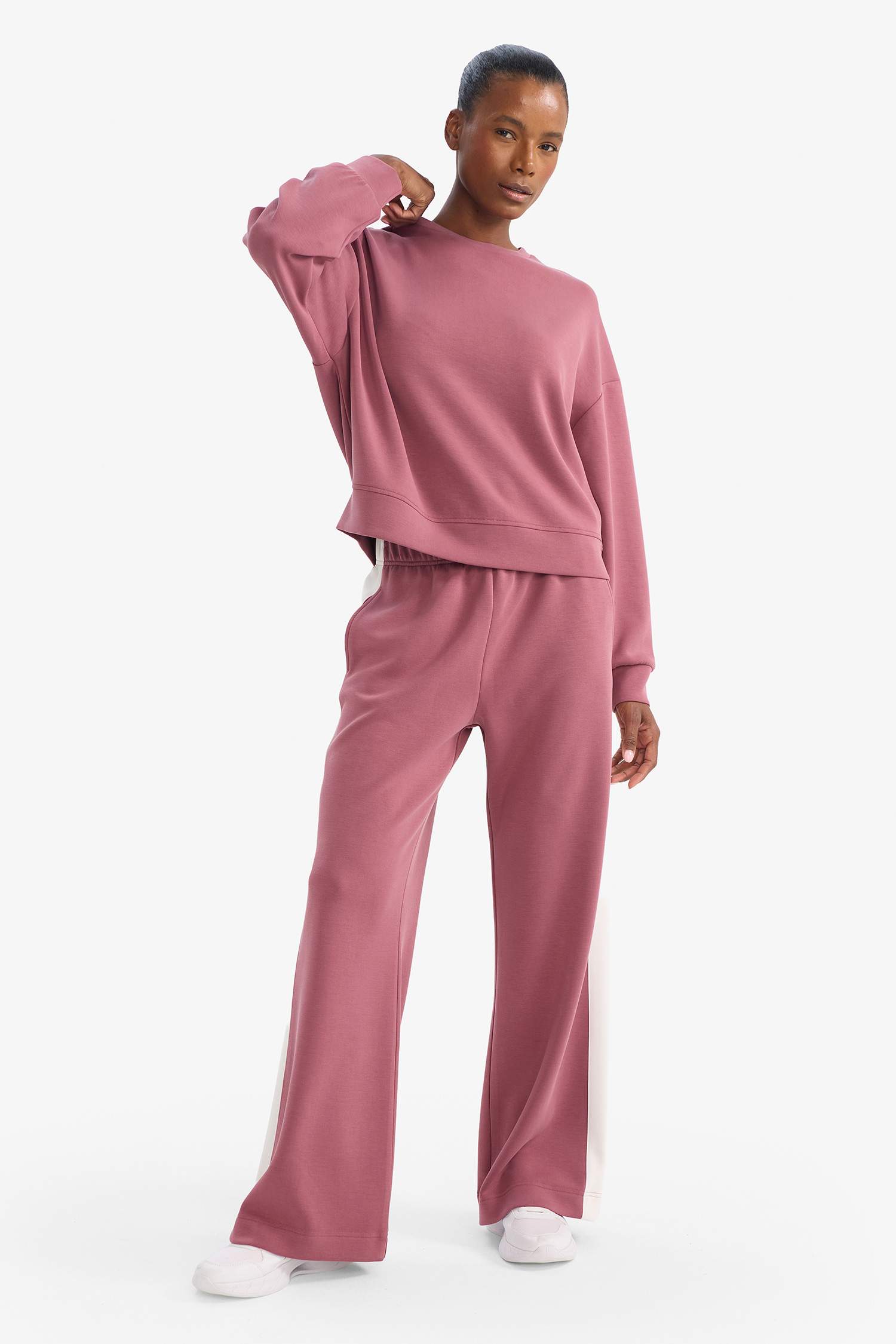Wide Leg Long Modal Sports Sweatpants
