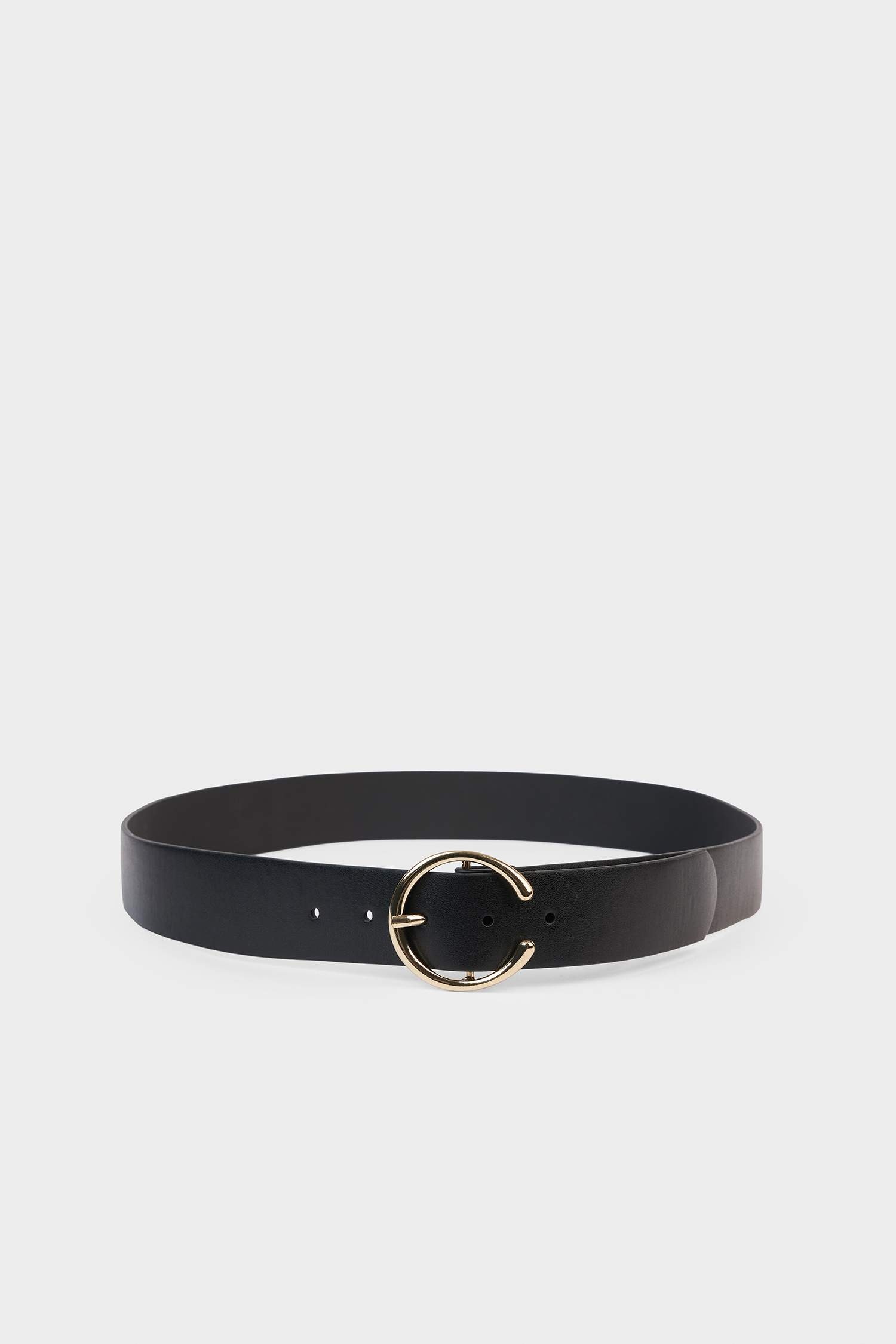 Kadın Büyük Toka Suni Deri Jean Kemeri