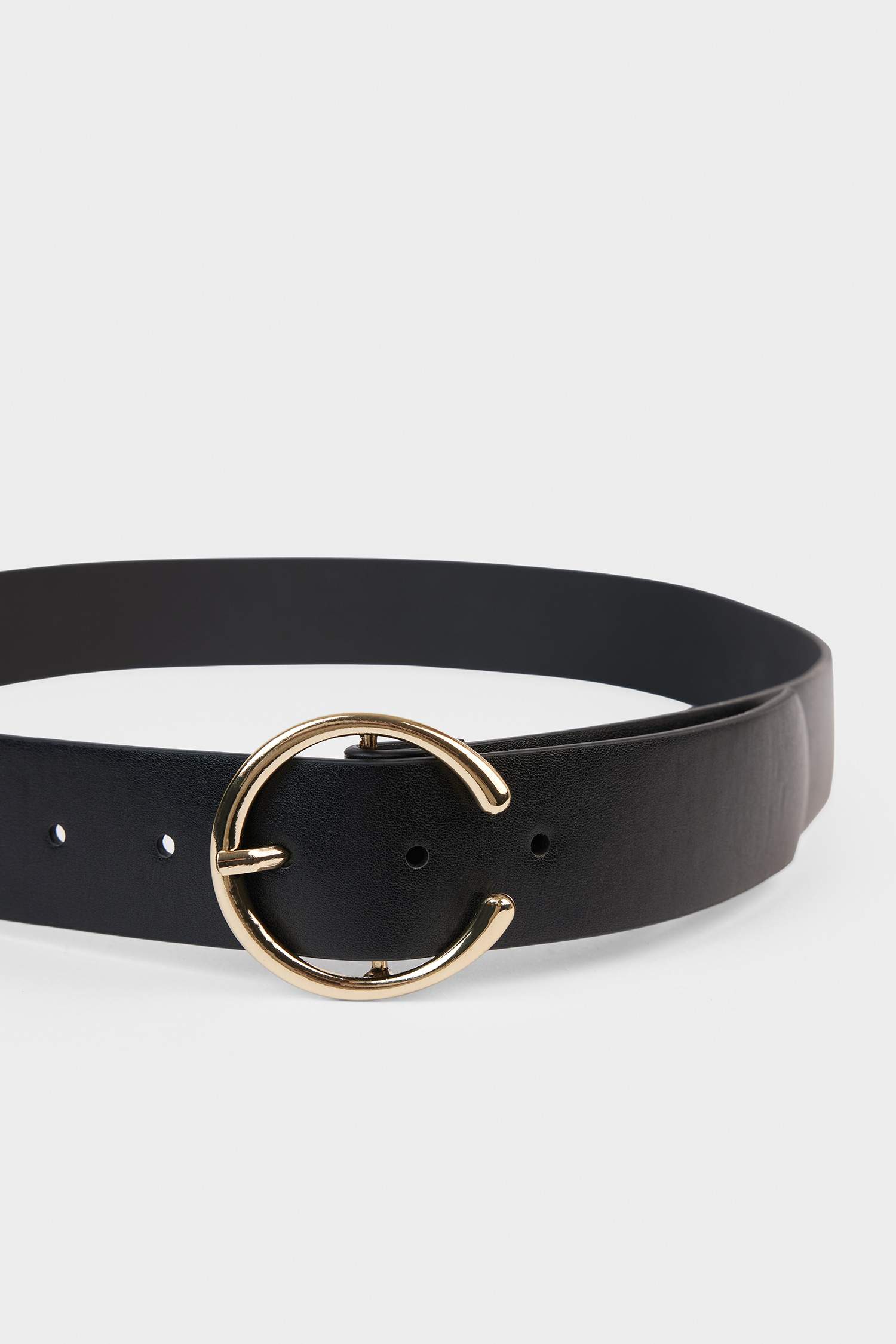 Kadın Büyük Toka Suni Deri Jean Kemeri