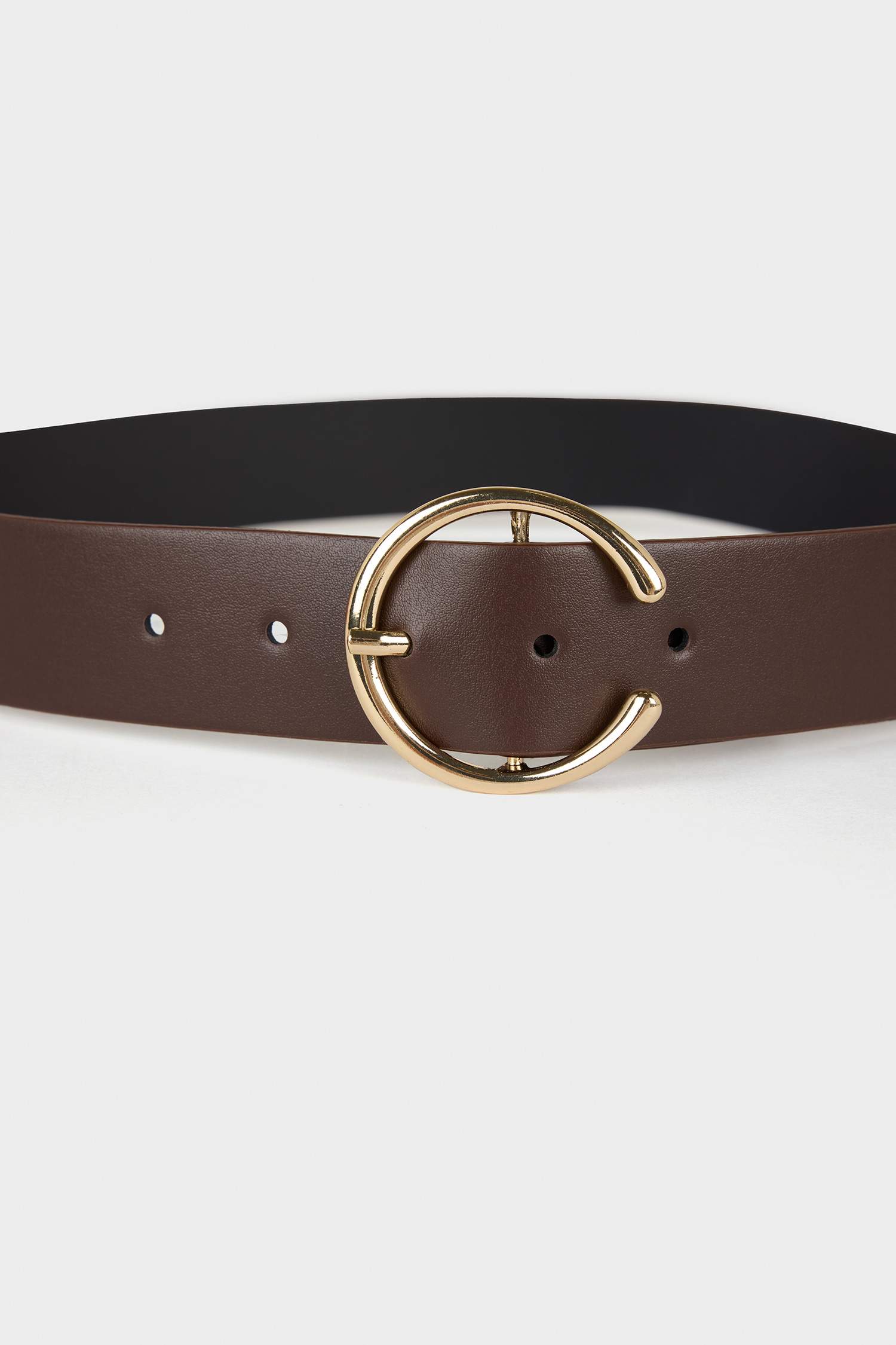 Kadın Büyük Toka Suni Deri Jean Kemeri