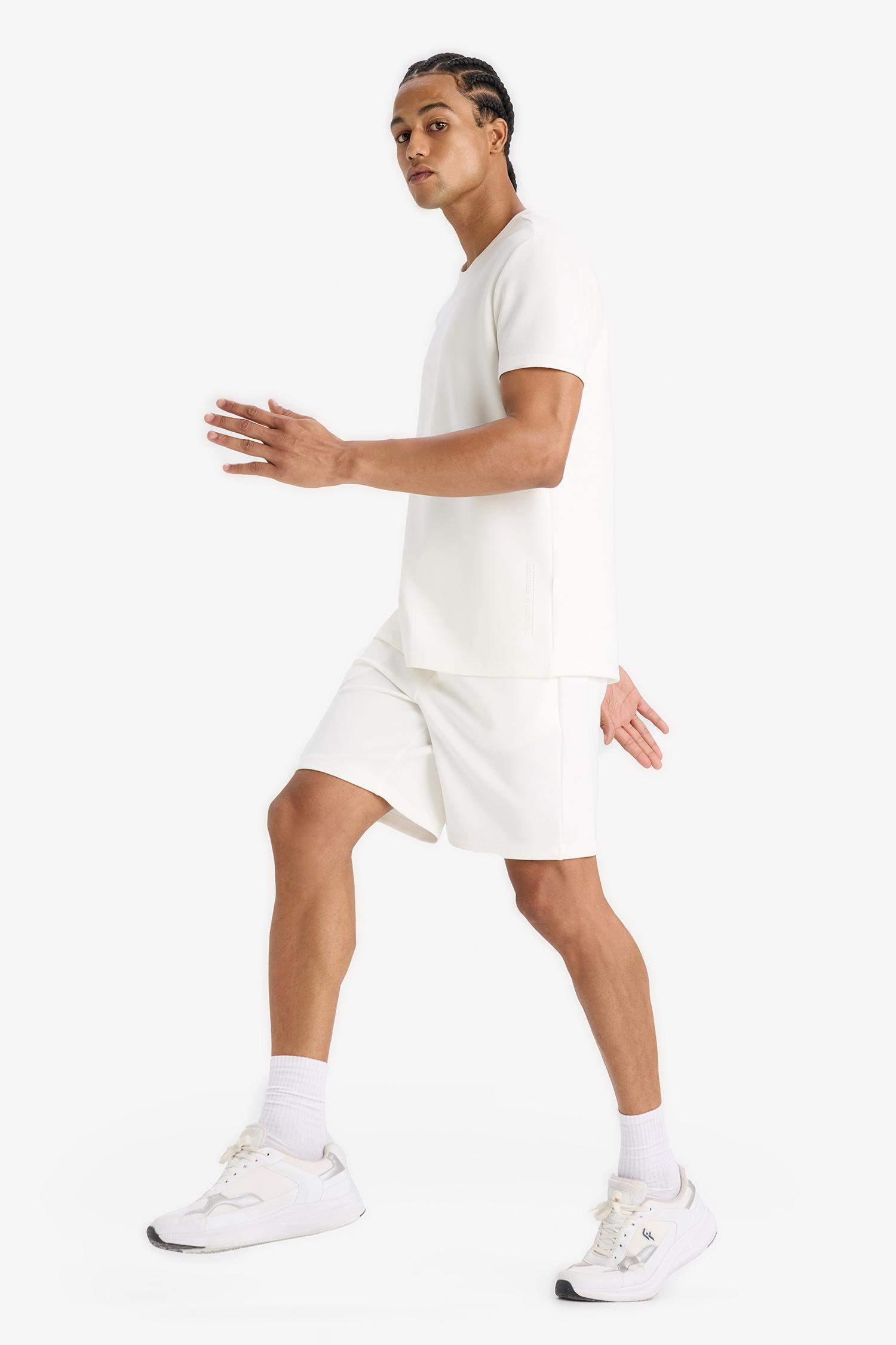 DeFactoFit Standart Fit Modal Sporcu Kısa Paça Şort