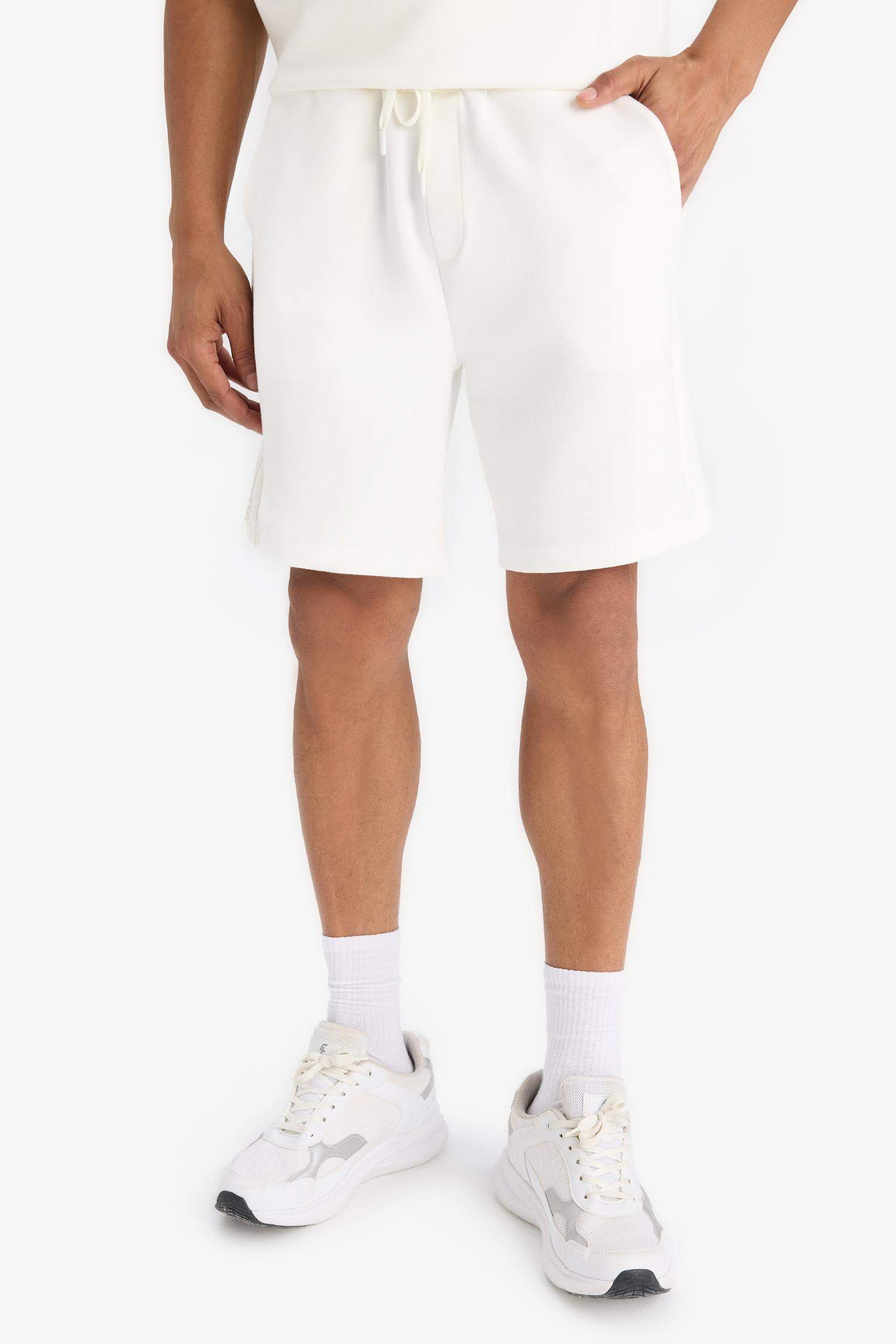 DeFactoFit Standart Fit Modal Sporcu Kısa Paça Şort