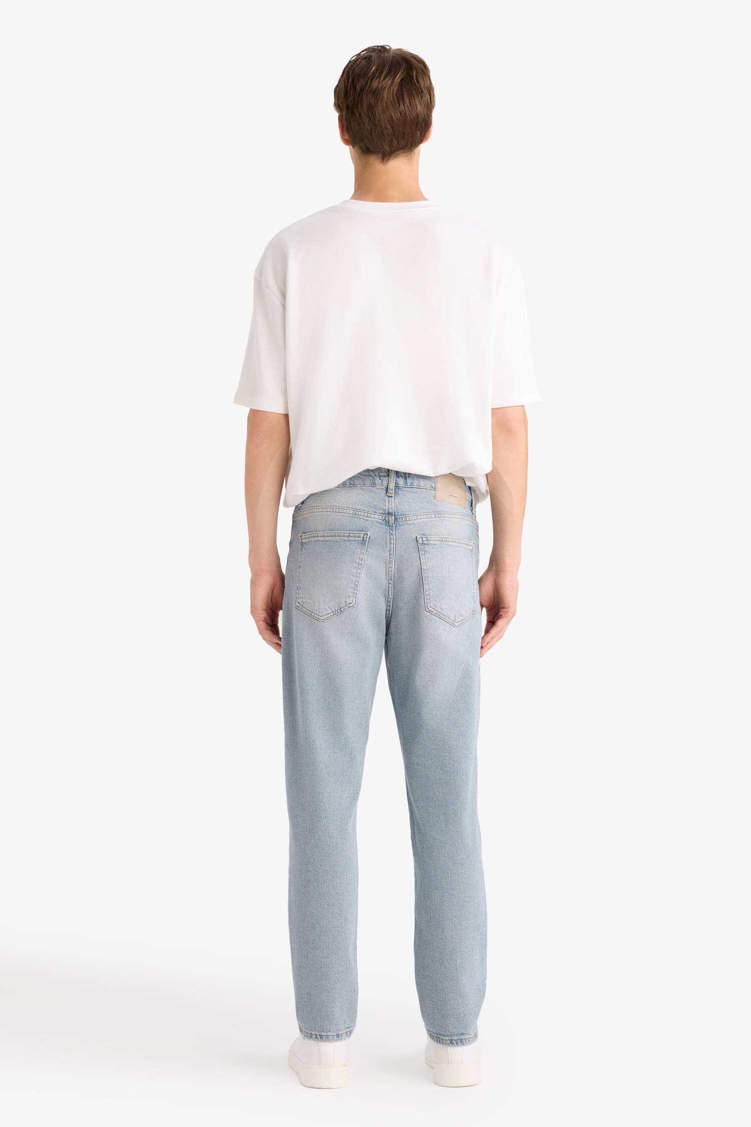 Super Skinny Hem Denim Trousers