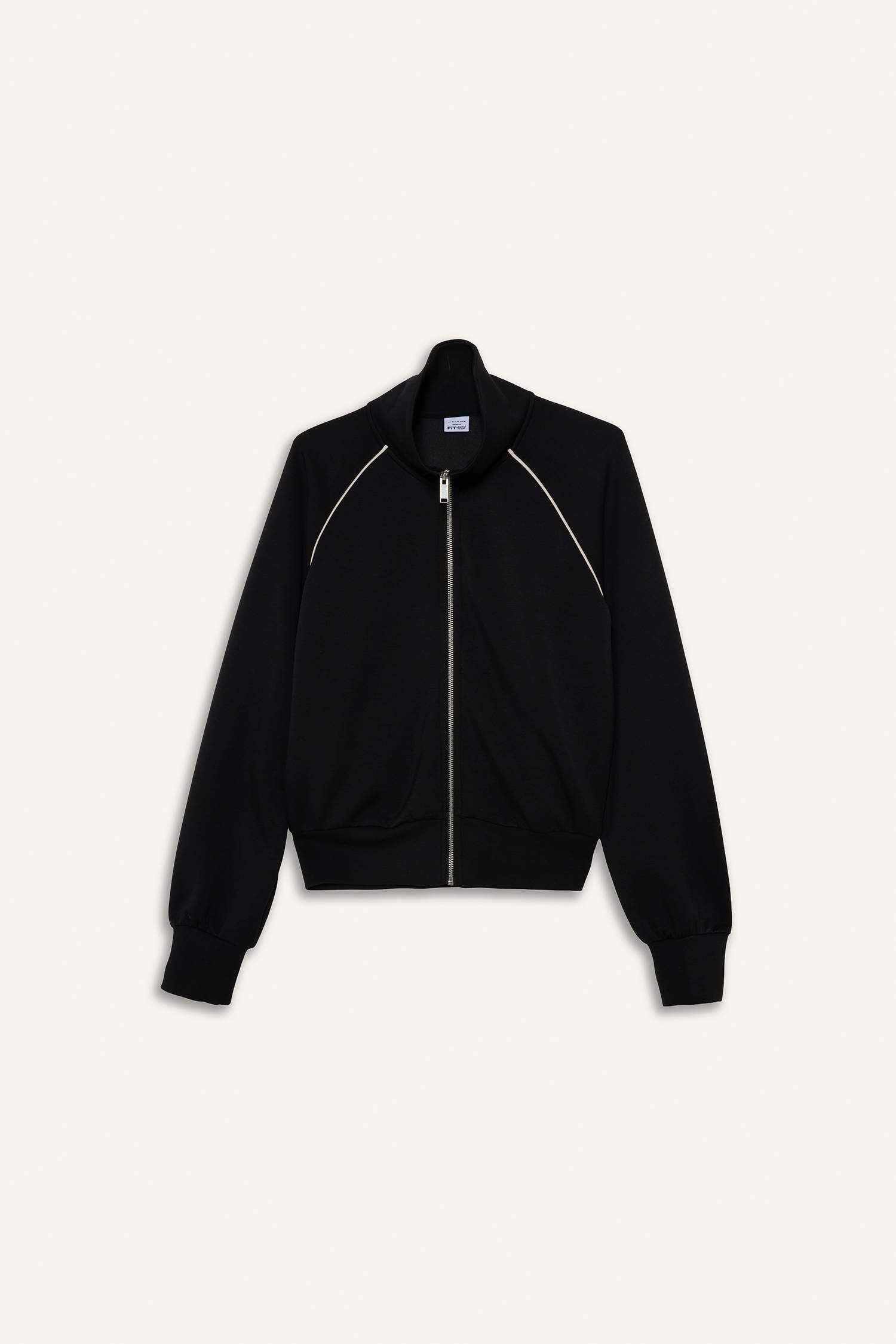 Кардиган из модала с воротником-стойкой Standart Fit