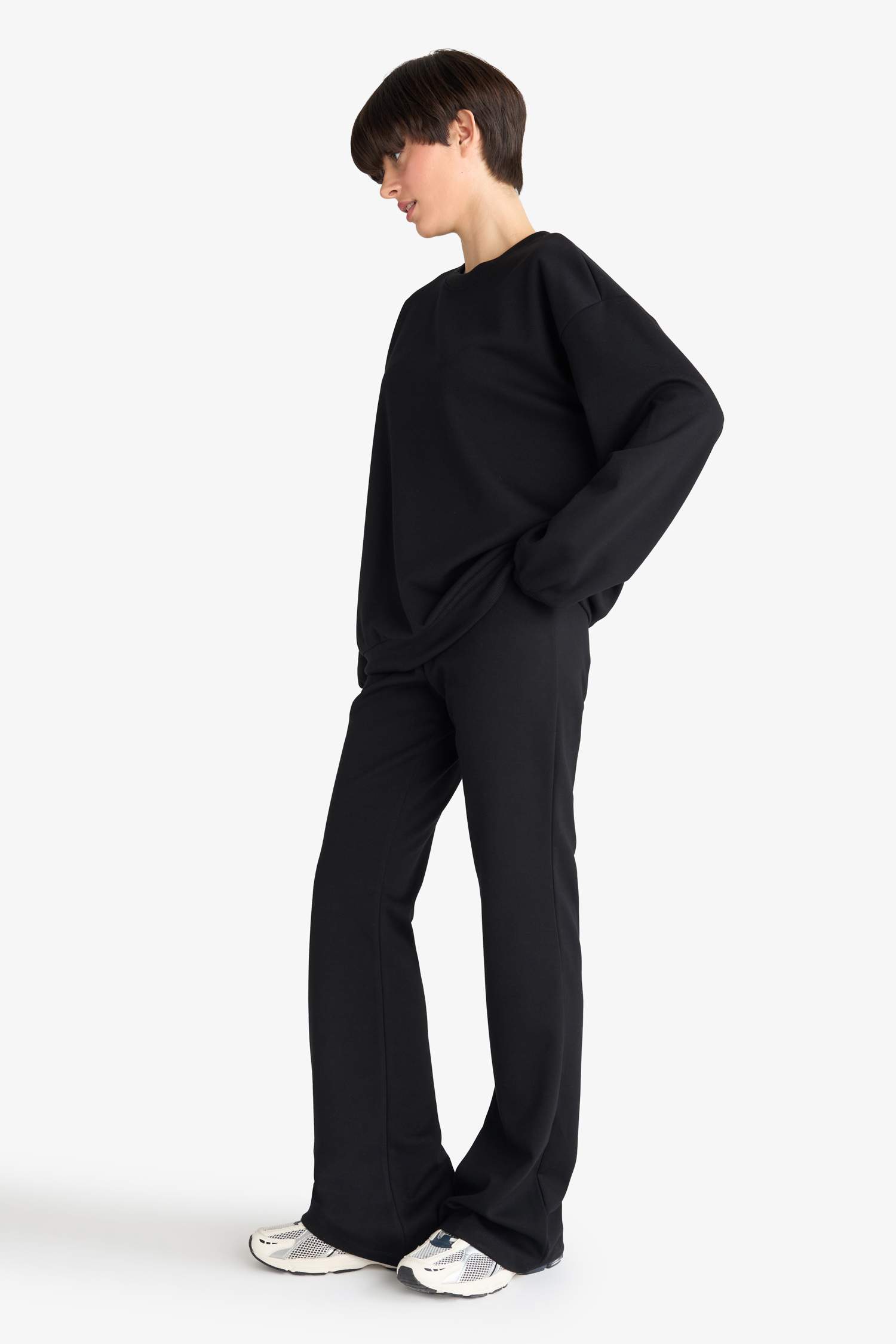 Flare Fit İspanyol Paça Eşofman Altı