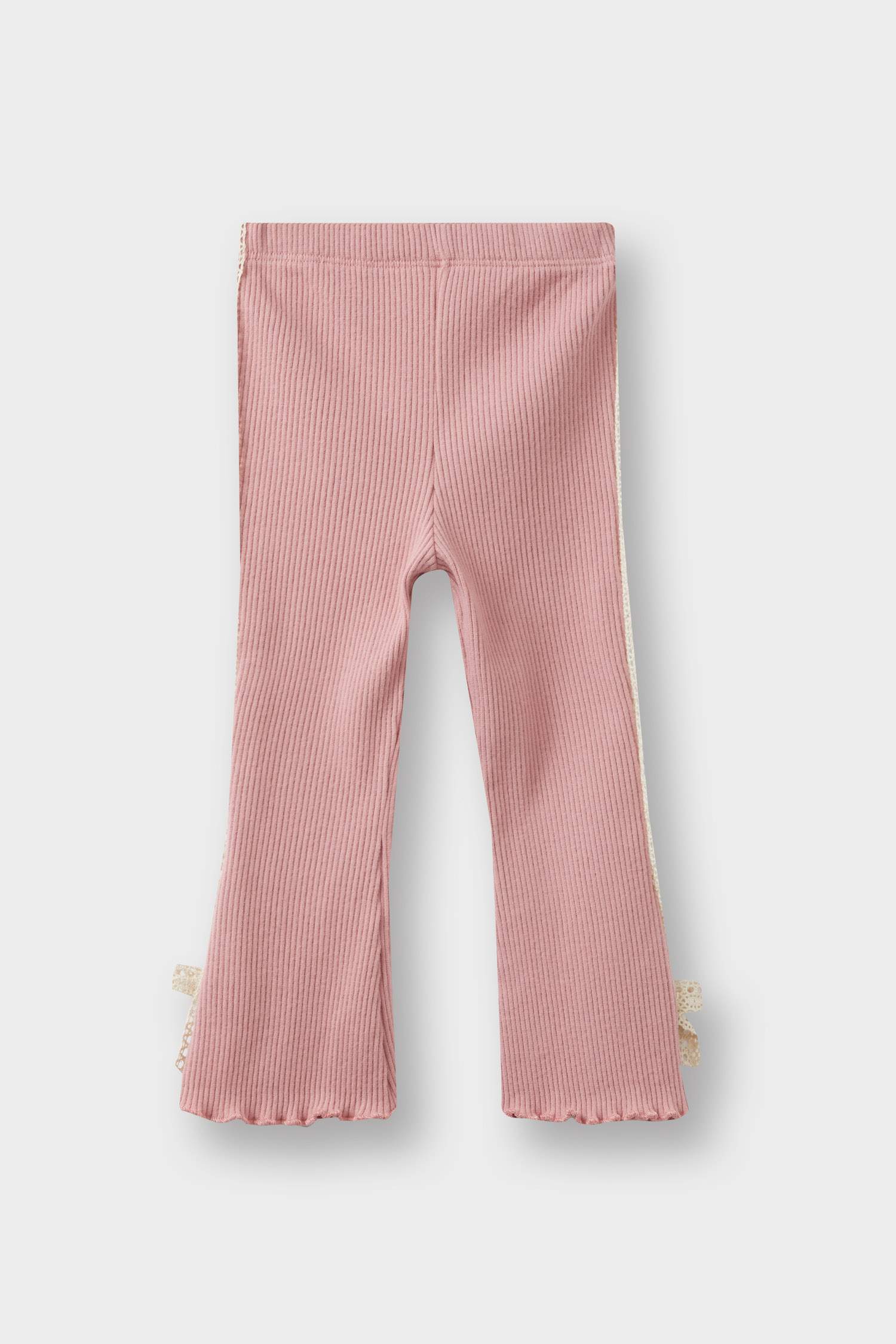 Kız Bebek Fitilli Kaşkorse Fiyonk Detaylı Tayt